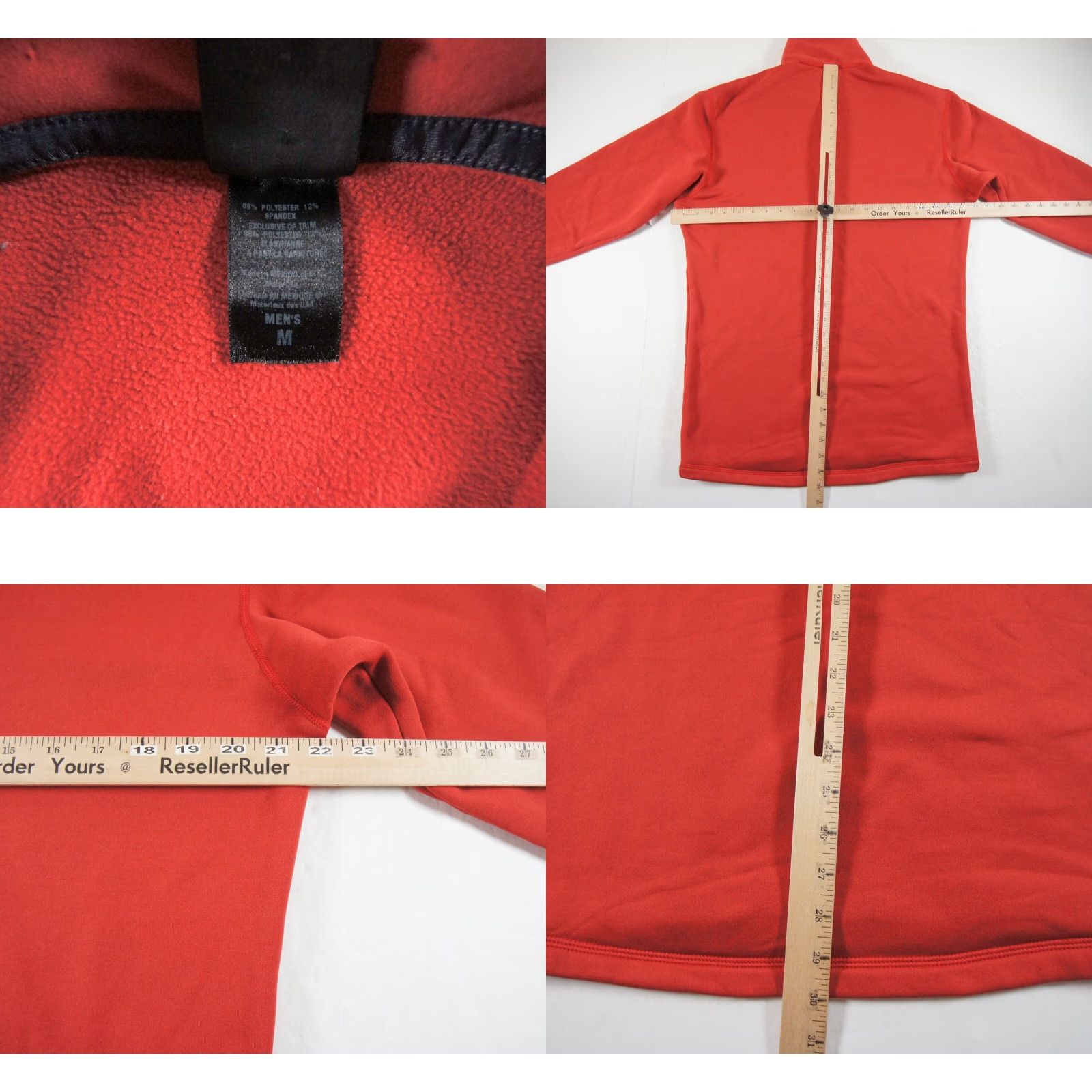 Patagonia Vintage Patagonia Sweater Mens Medium Red 1/4 Zip Capilene Fleece Pullover Adult Size US M / EU 48-50 / 2 - 8 Thumbnail