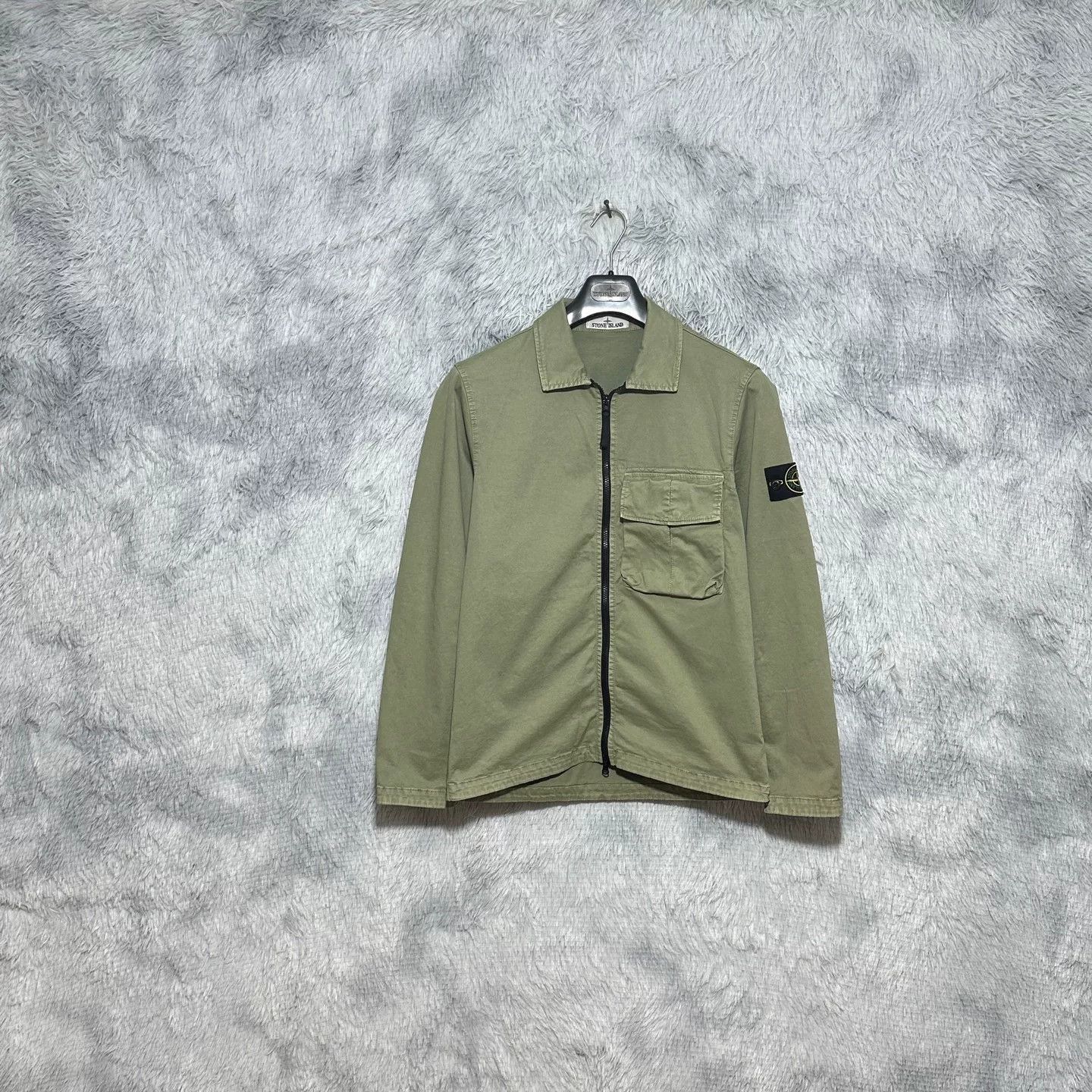 Stone Island Stone Island 23SS Washed Cargo Jacket Size US M / EU 48-50 / 2 - 1 Thumbnail