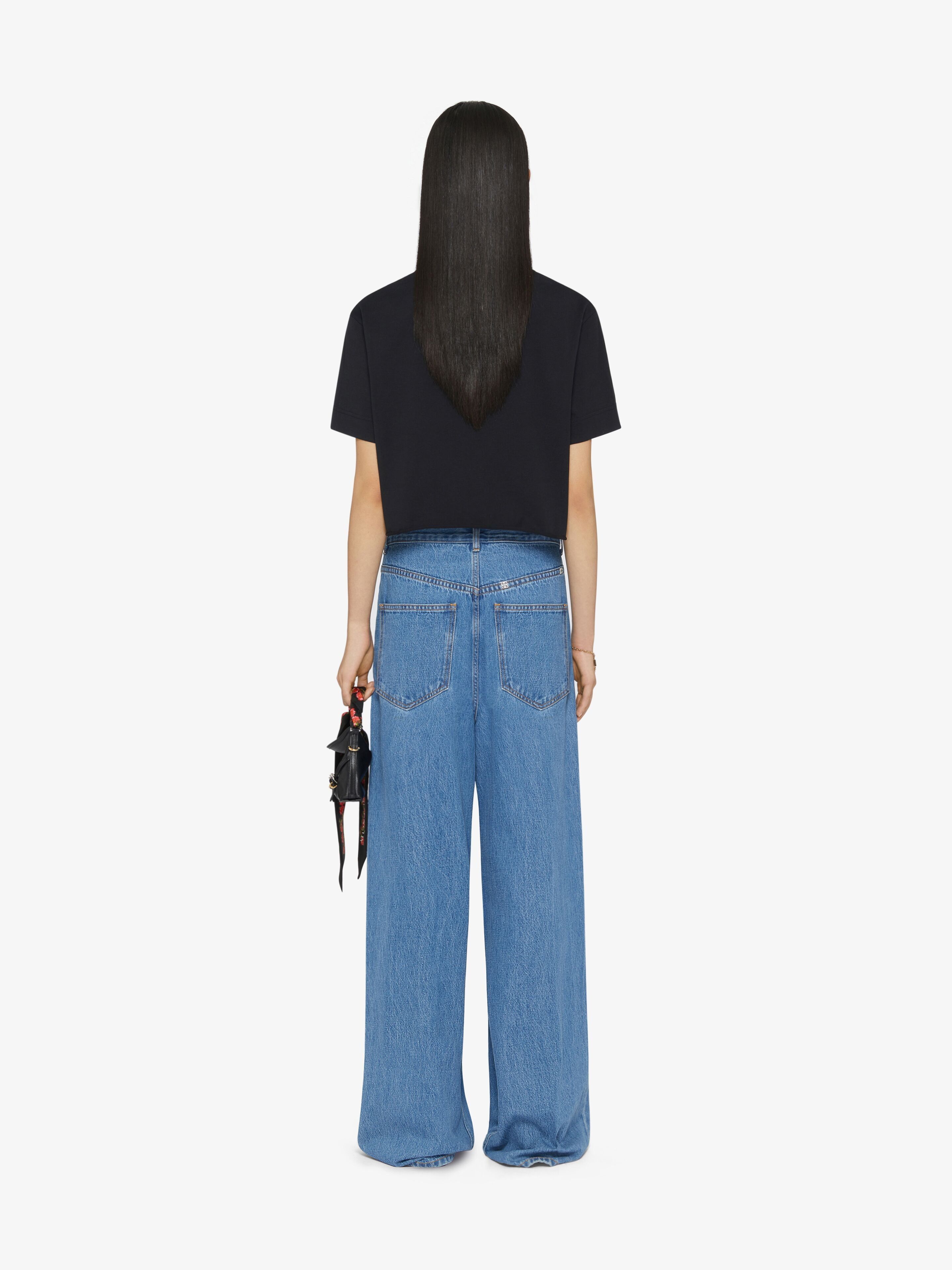 Givenchy o1srvl11e0725 Slim Fit T-Shirt in Black Size S / US 4 / IT 40 - 2 Thumbnail