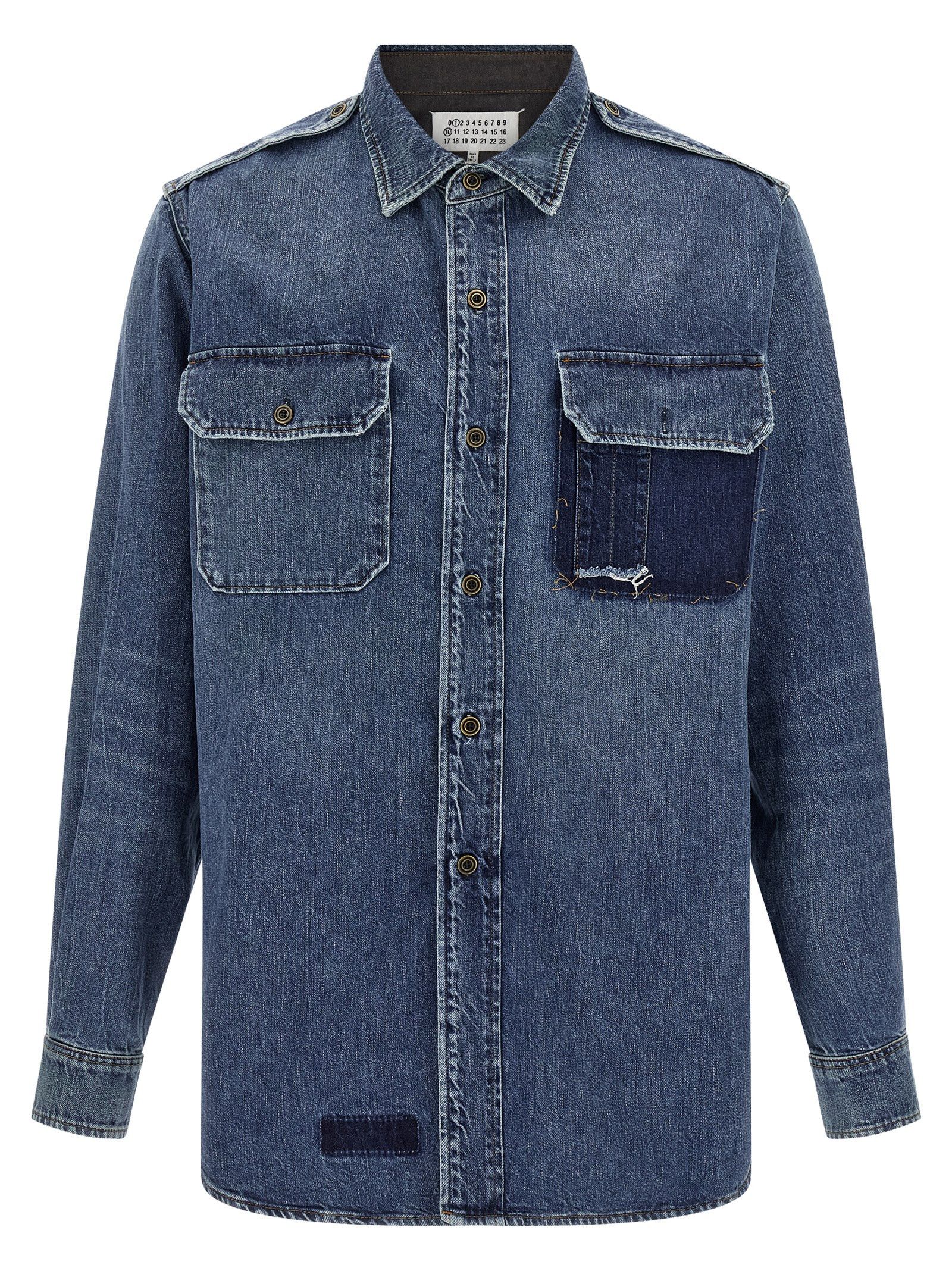 Maison Margiela Denim Shirt Size US S / EU 44-46 / 1 - 1 Thumbnail