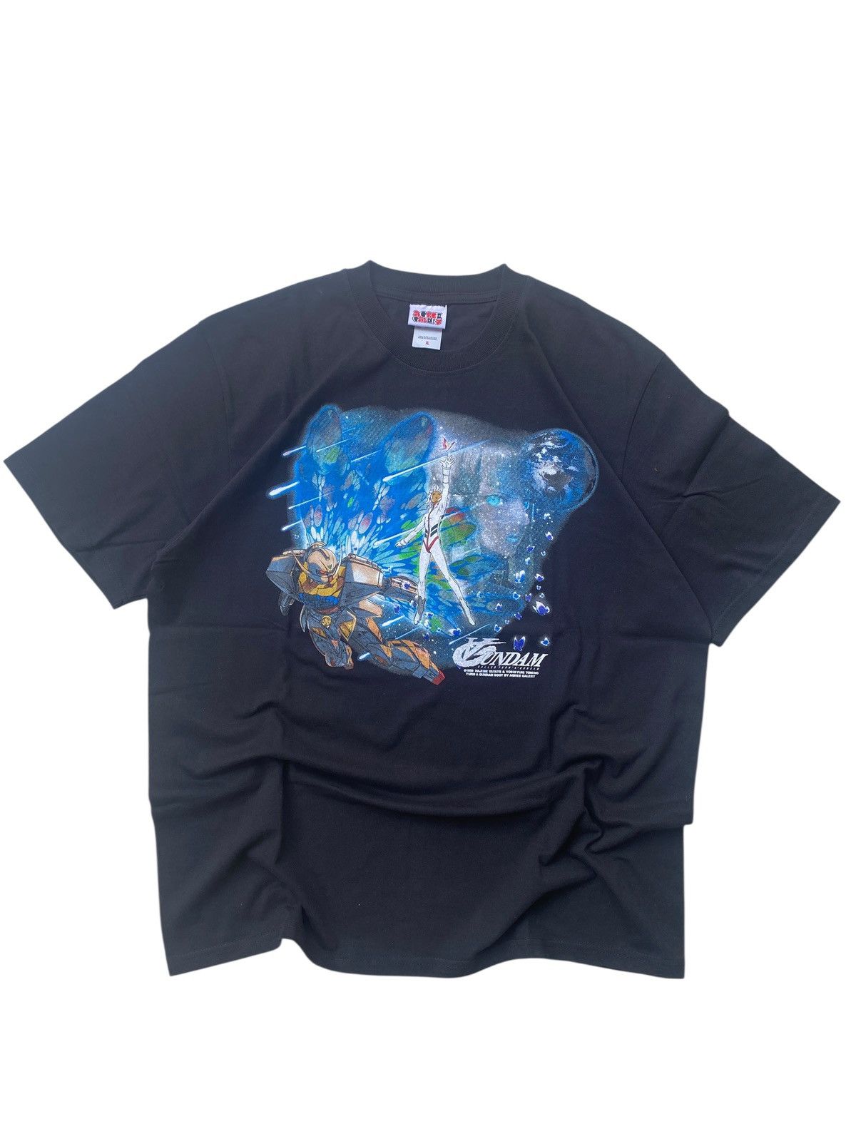 Japanese Brand Rare Turn A Gundam System 99 Double Sided Anime Graphic Tee Size US XL / EU 56 / 4 - 8 Thumbnail