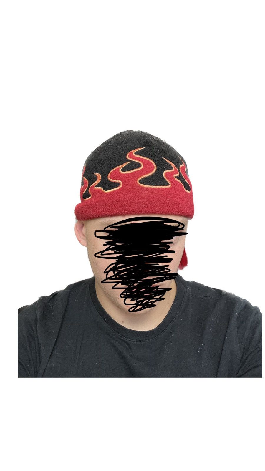 Japanese Brand 🔥FlameFire Fleece Hat Y2K Hellfire Skate Sk8 Beanie Knitted Size ONE SIZE - 14 Thumbnail