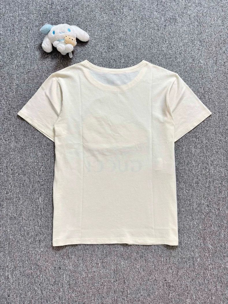 Gucci Gucci White Mickey letter belt logo short-sleeved T-shirt Size US S / EU 44-46 / 1 - 2 Thumbnail