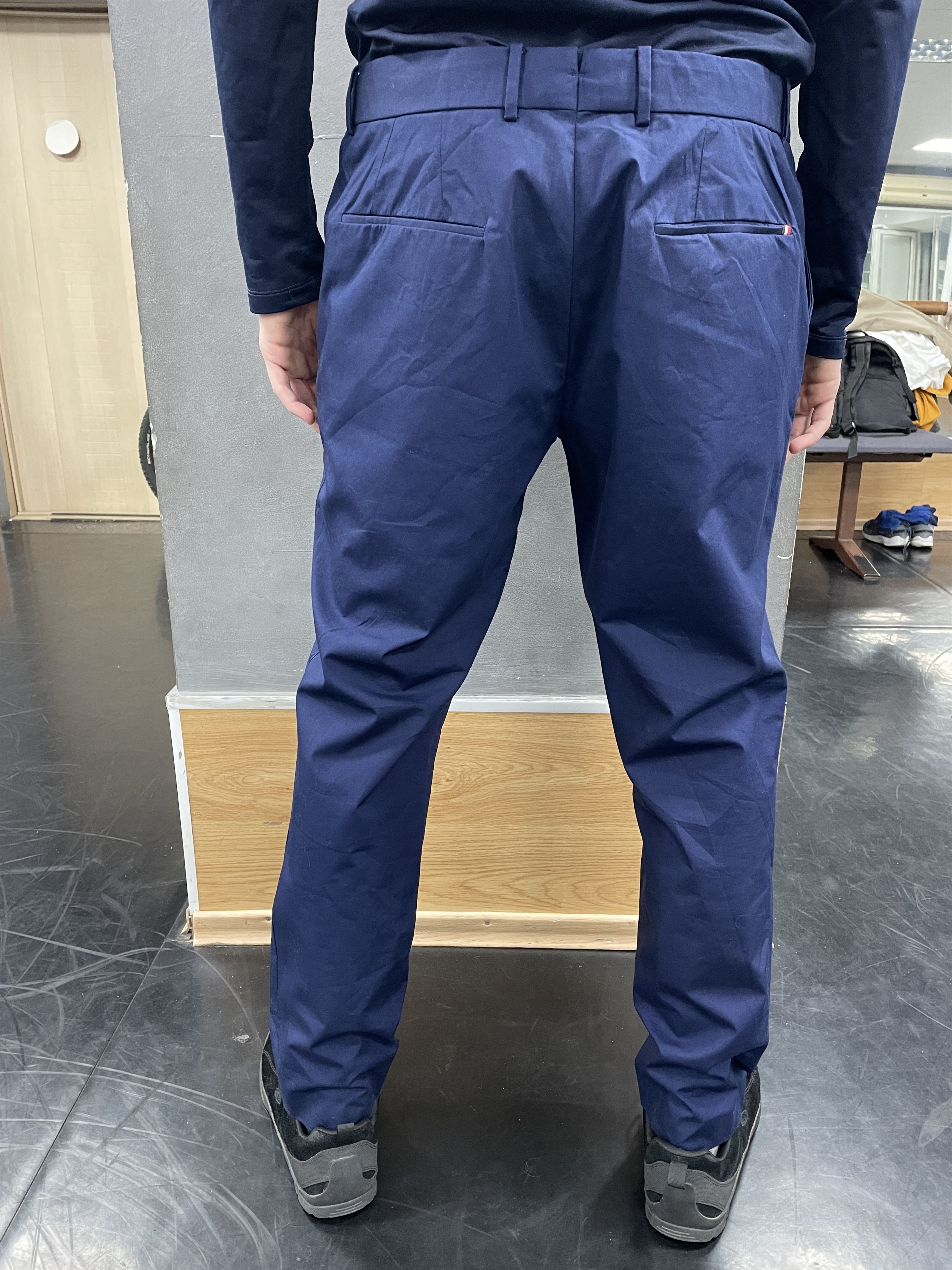 Designer × Moncler Moncler Pantalone Sportivo Dress Pants Blue 54 XL Size US 38 / EU 54 - 4 Thumbnail