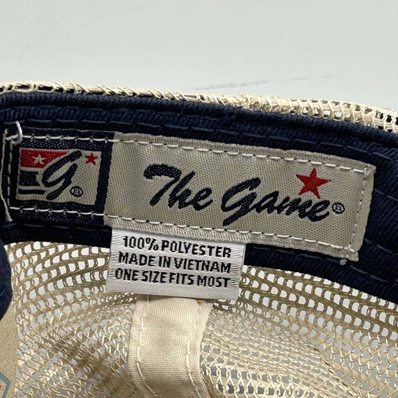 The Game Hermosa Beach California Trucker Hat Men Blue Snap Back Size ONE SIZE - 4 Thumbnail