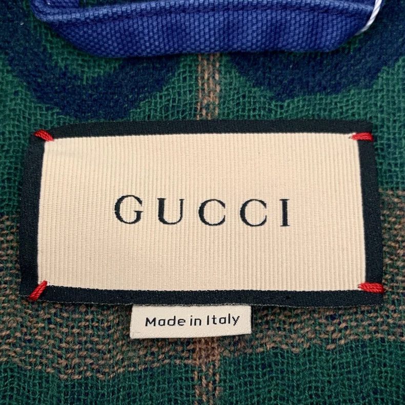 Gucci Gucci Dark blue inner old flower multi-pocket cotton lapel Size US M / EU 48-50 / 2 - 6 Thumbnail