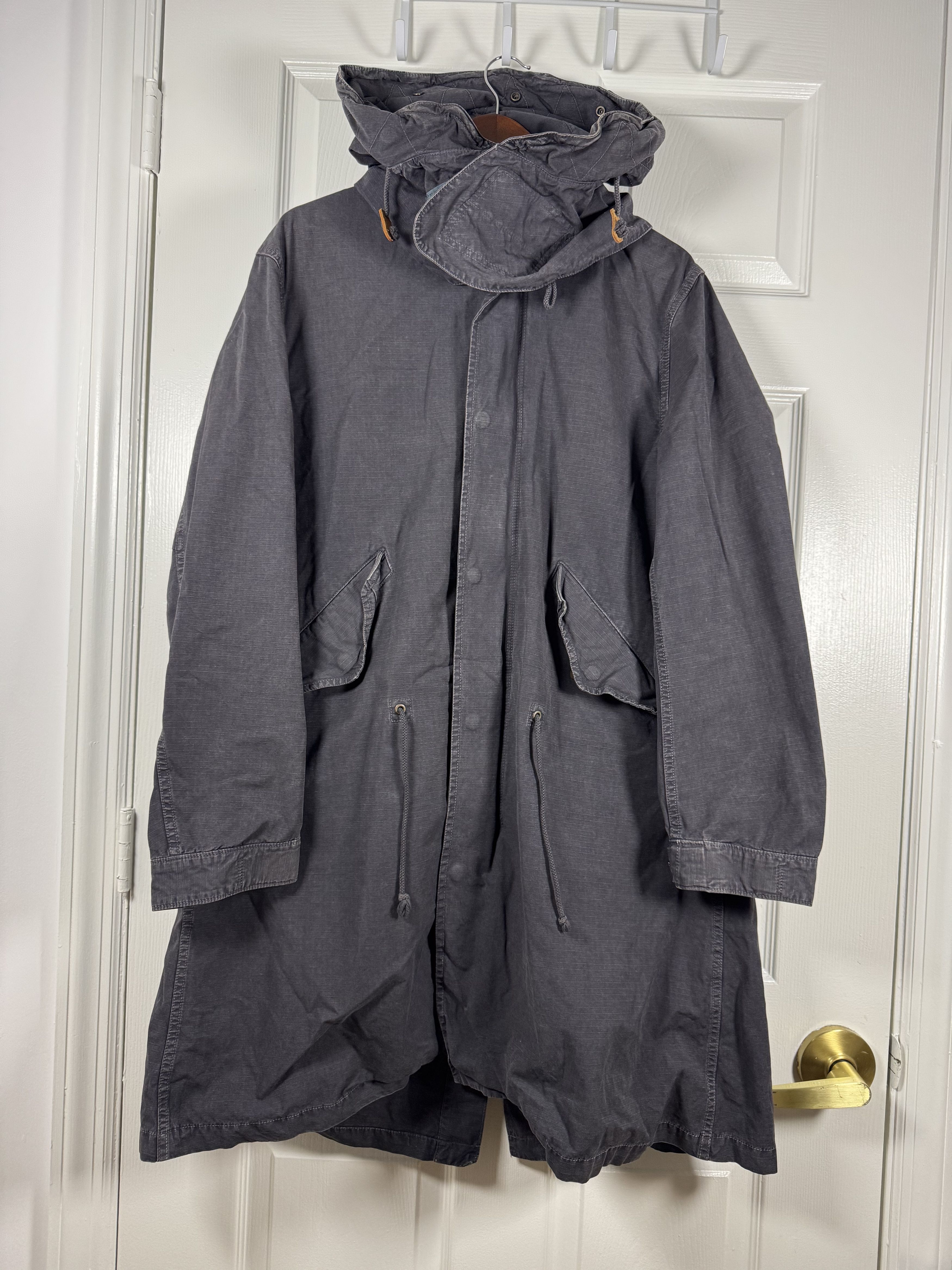 Tomorrowland Blue Work/Tomorrowland Ripstop Nylon Parka Black L Size US L / EU 52-54 / 3 - 1 Thumbnail