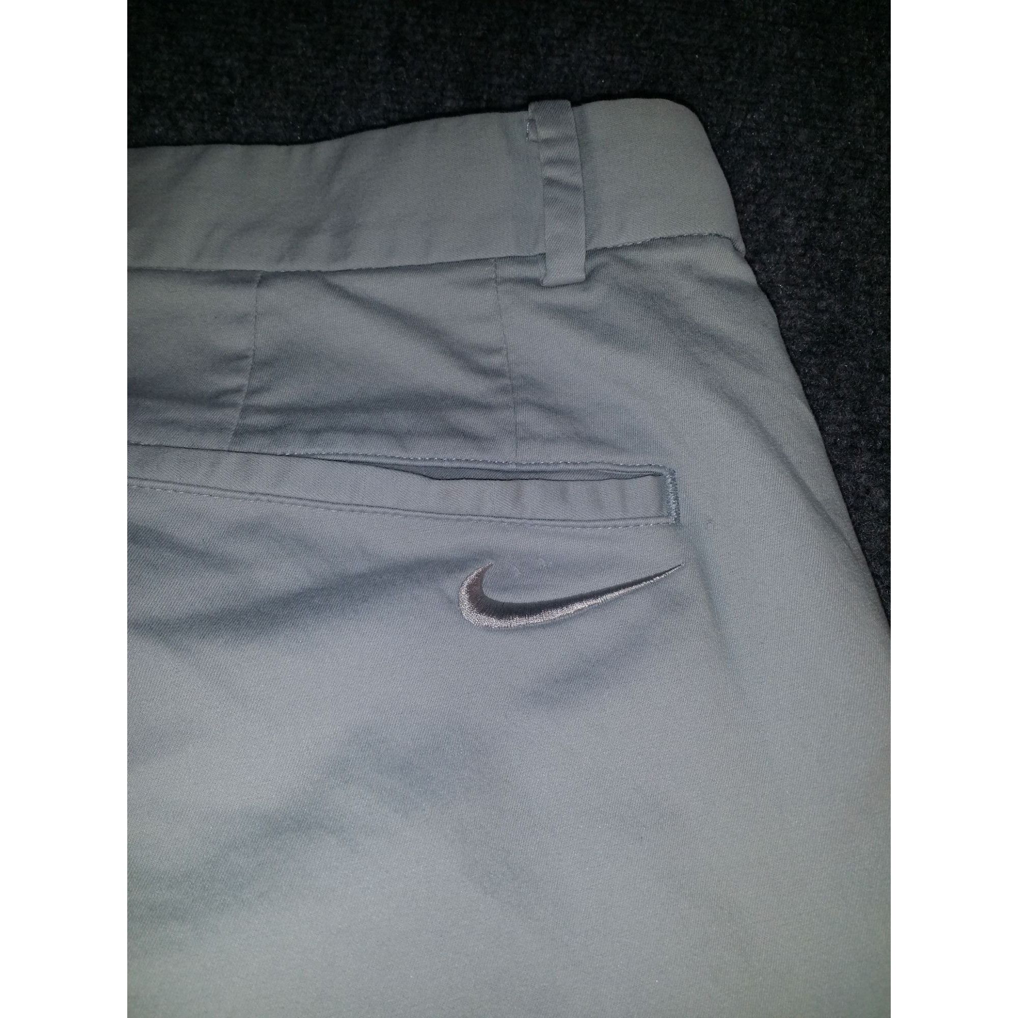 Nike Nike Golf Modern Fit Pants Men Sz 36 X 34 Gray Dri-Fit Athle Size US 36 / EU 52 - 7 Thumbnail