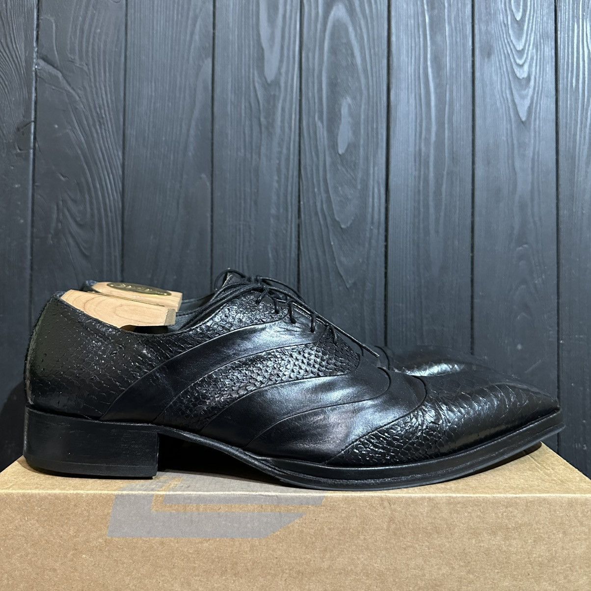 Jo Ghost JO GHOST - Men’s Italian Pythone Leather Shoes size 43 Size US 9.5 / EU 42-43 - 1 Thumbnail