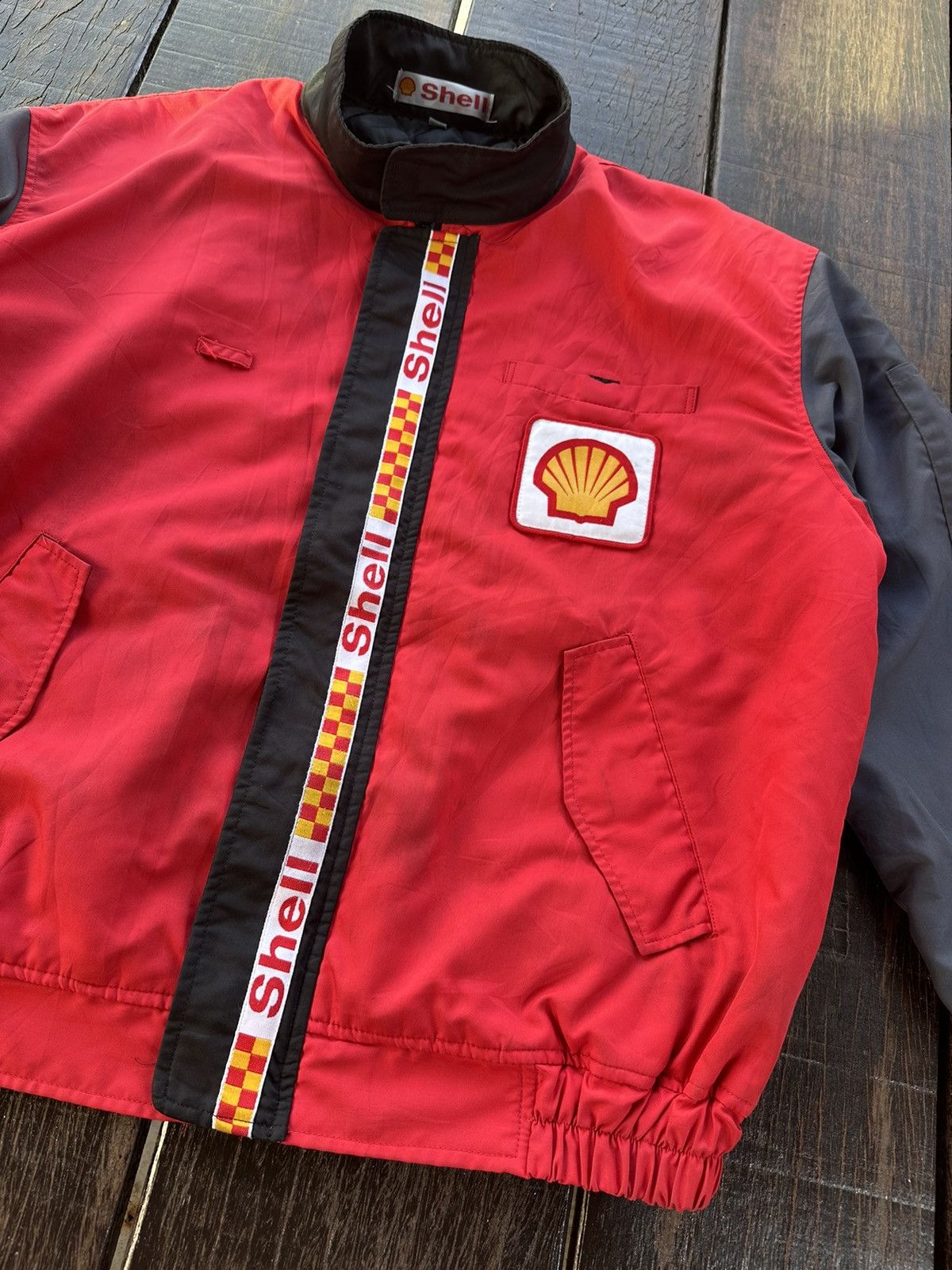 Vintage Vintage shell jacket full zipper Size US L / EU 52-54 / 3 - 4 Thumbnail