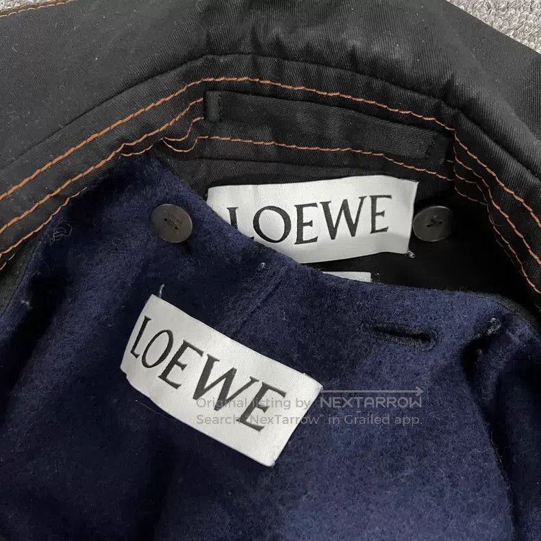 Loewe Loewe Patchwork Plaid Fringe Two-piece Coat Size XS / US 0-2 / IT 36-38 - 7 Thumbnail