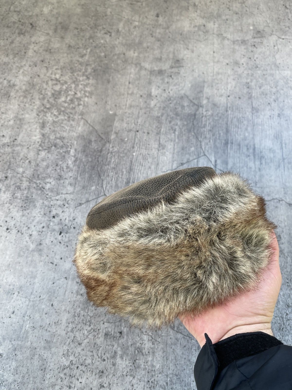 Japanese Brand × Vintage vintage fur hat Size ONE SIZE - 2 Thumbnail