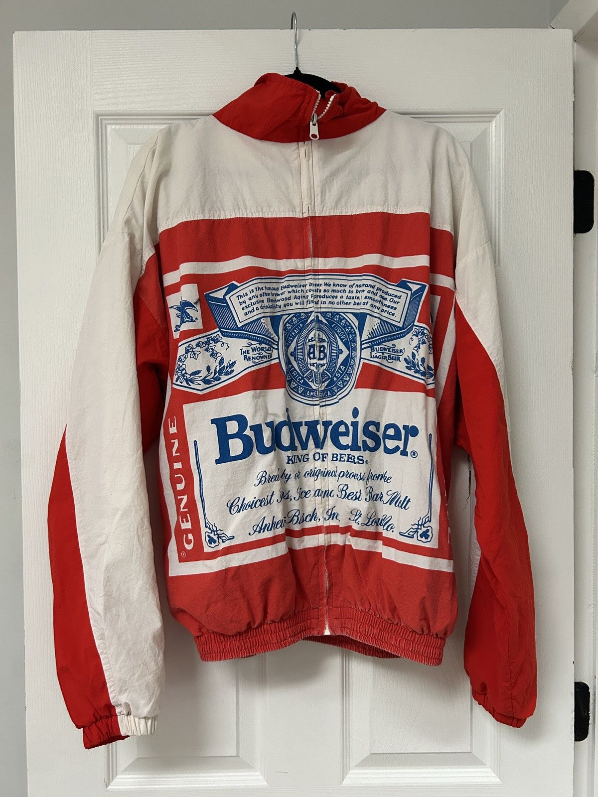 Budweiser × Vintage Carabella Vintage USA Budweiser Jacket Size Large Size US L / EU 52-54 / 3 - 1 Thumbnail