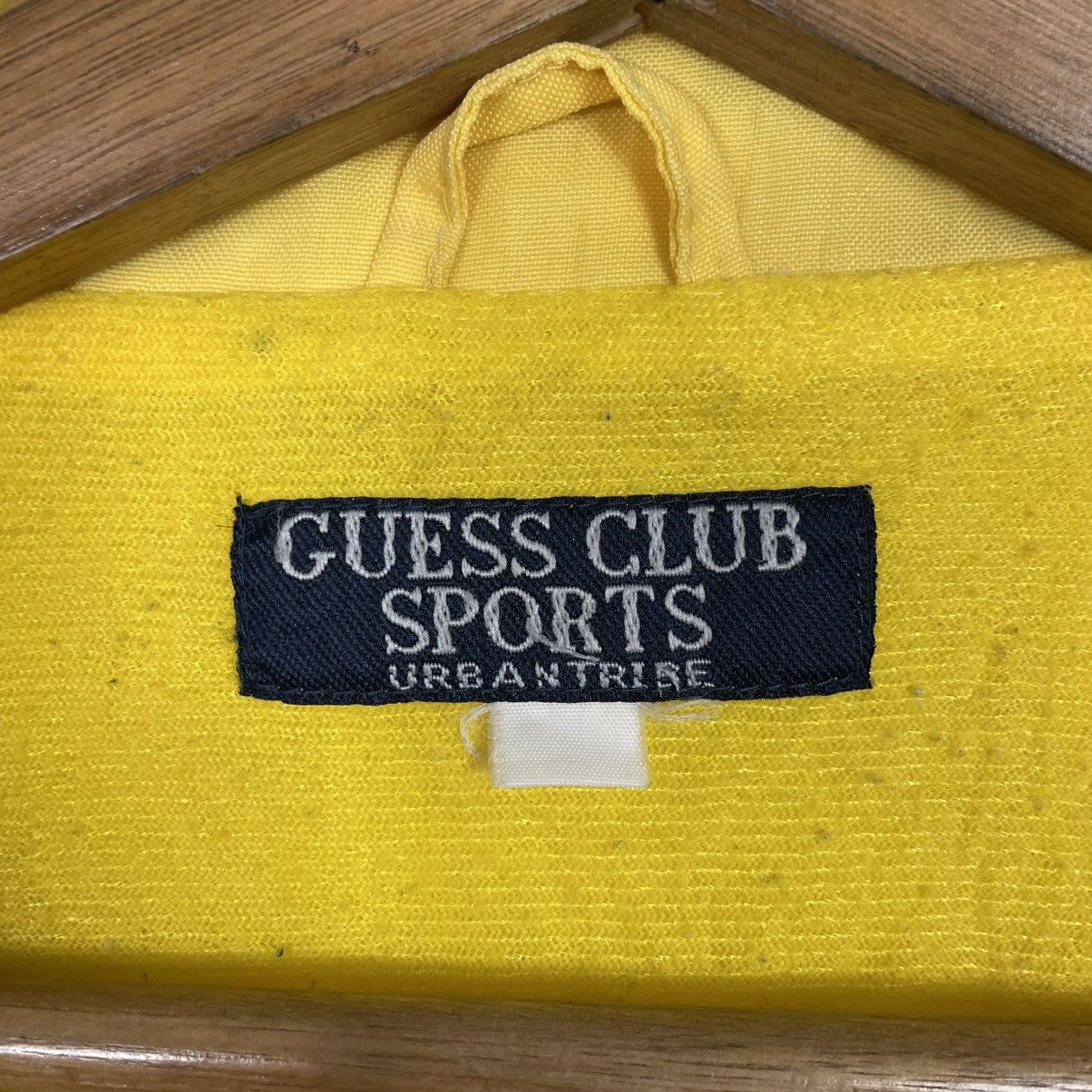 Guess Guess Club Sports Yellow Jacket Size US L / EU 52-54 / 3 - 16 Thumbnail