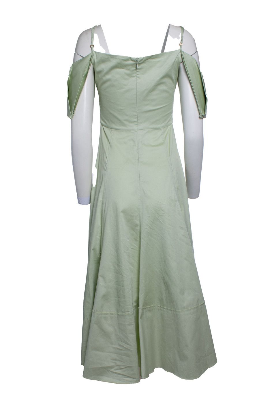 Cult Gaia Cult Gaia, green Dina off shoulder midi dress Size XS / US 0-2 / IT 36-38 - 3 Thumbnail