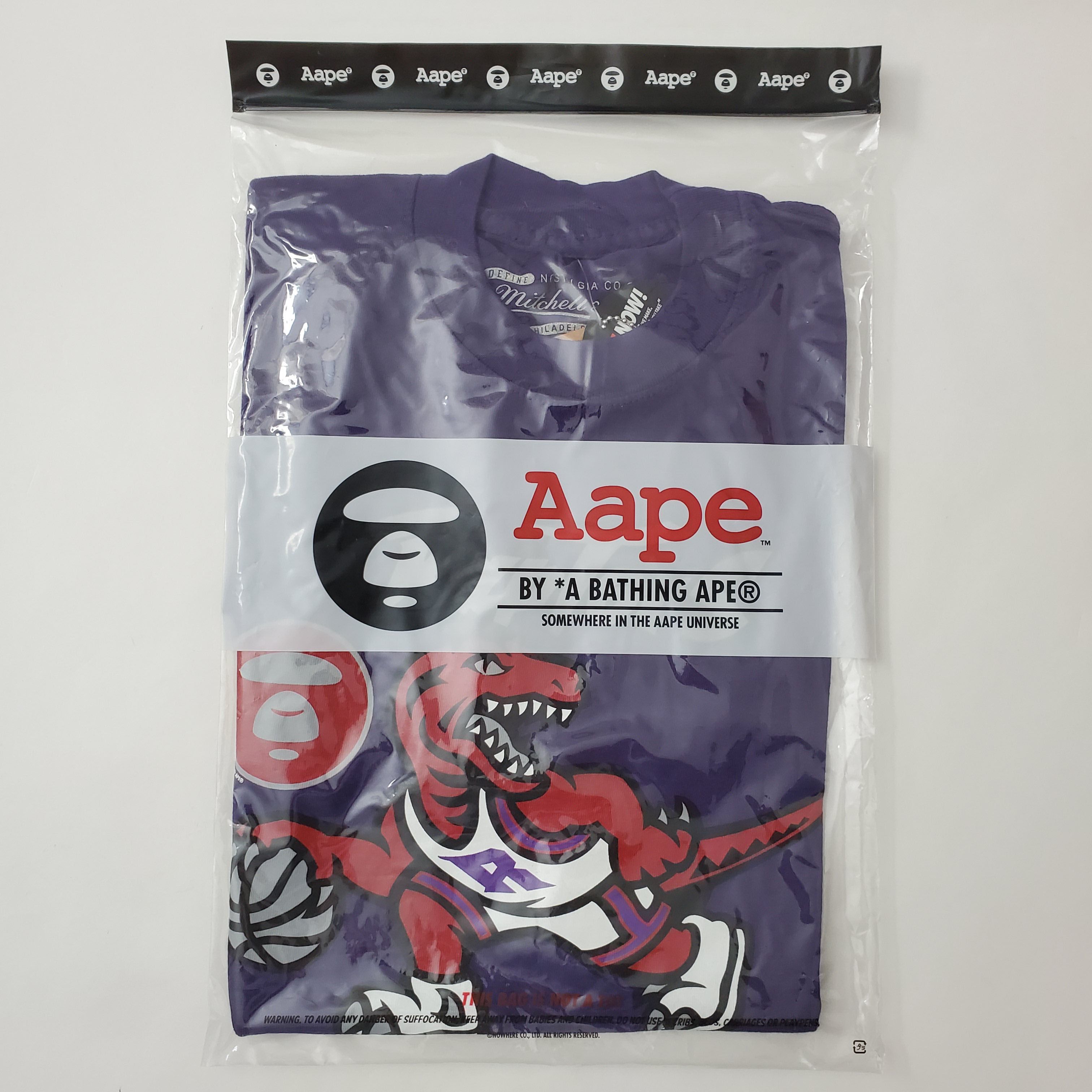 Aape Aape x Mitchell & Ness Toronto Raptors Tee Size US XXL / EU 58 / 5 - 10 Thumbnail