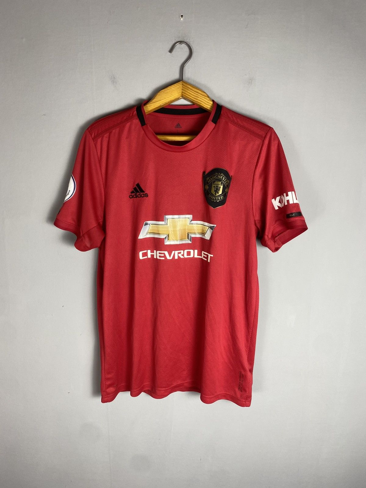 Adidas Vintage Adidas Manchester United football jersey Size US L / EU 52-54 / 3 - 1 Thumbnail