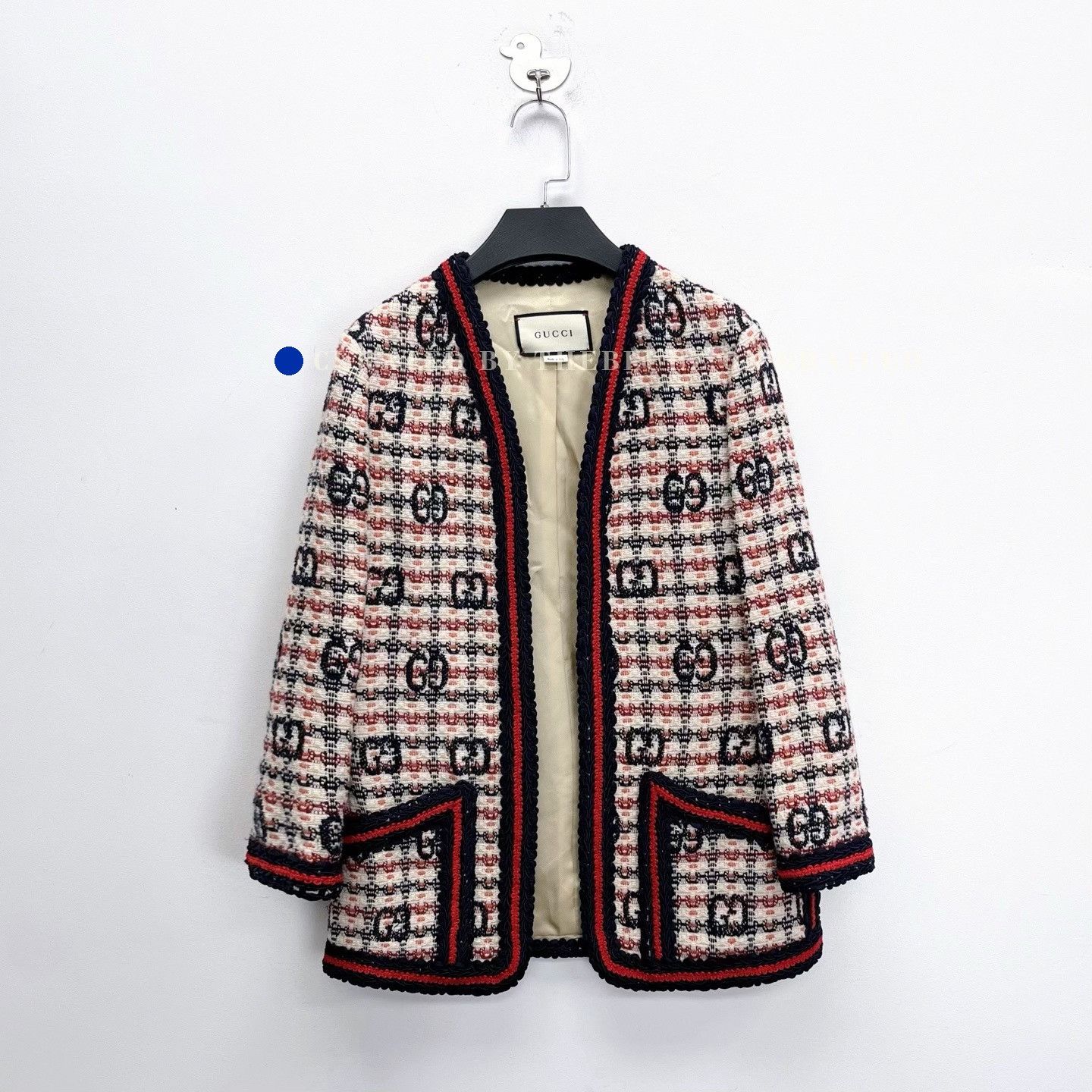 Gucci Gucci Runway Tweed Knit Cardigan Size XS / US 0-2 / IT 36-38 - 1 Thumbnail