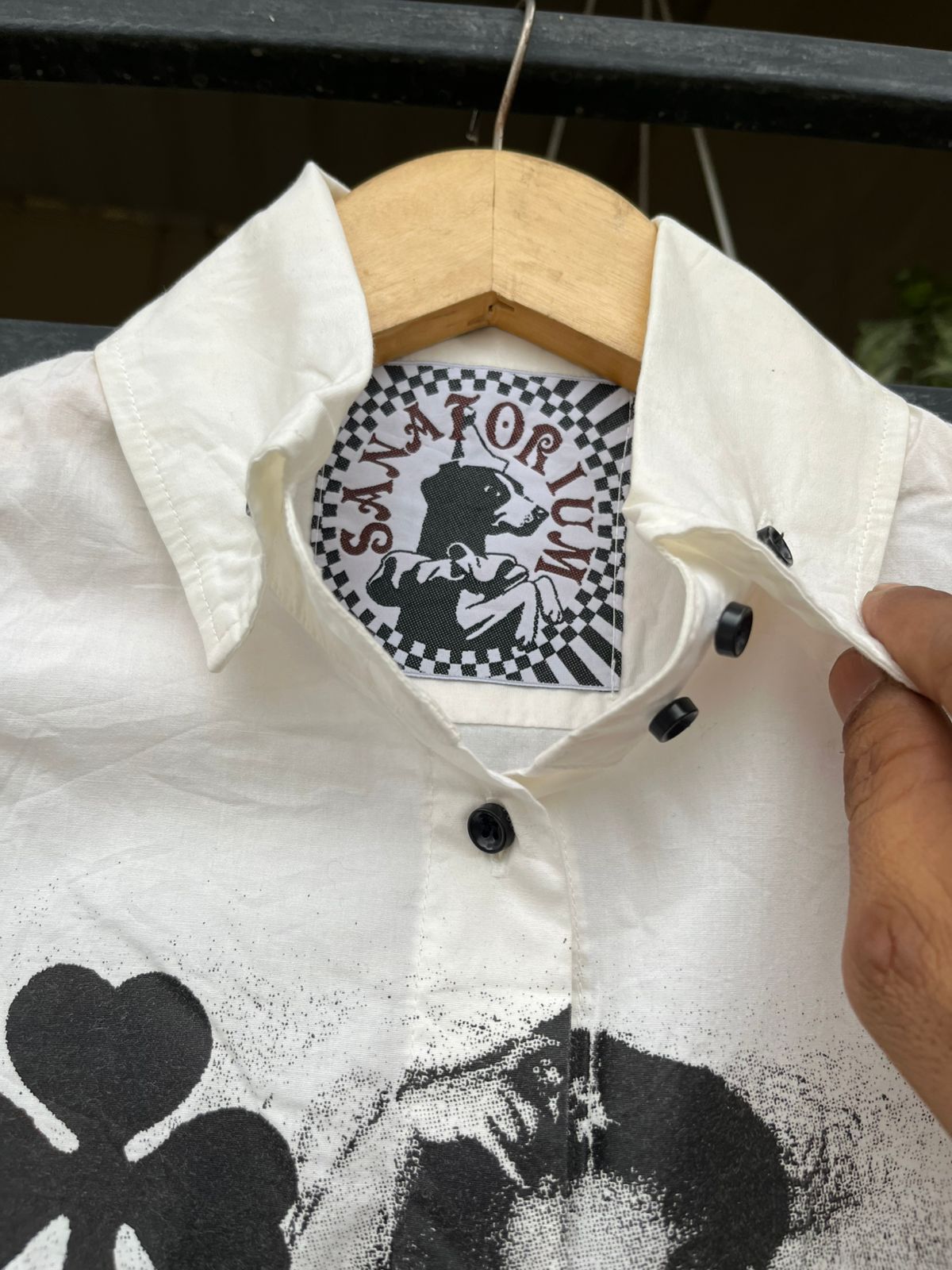 Tornado Mart Sanatorium White Button up Shirts Size US M / EU 48-50 / 2 - 5 Thumbnail