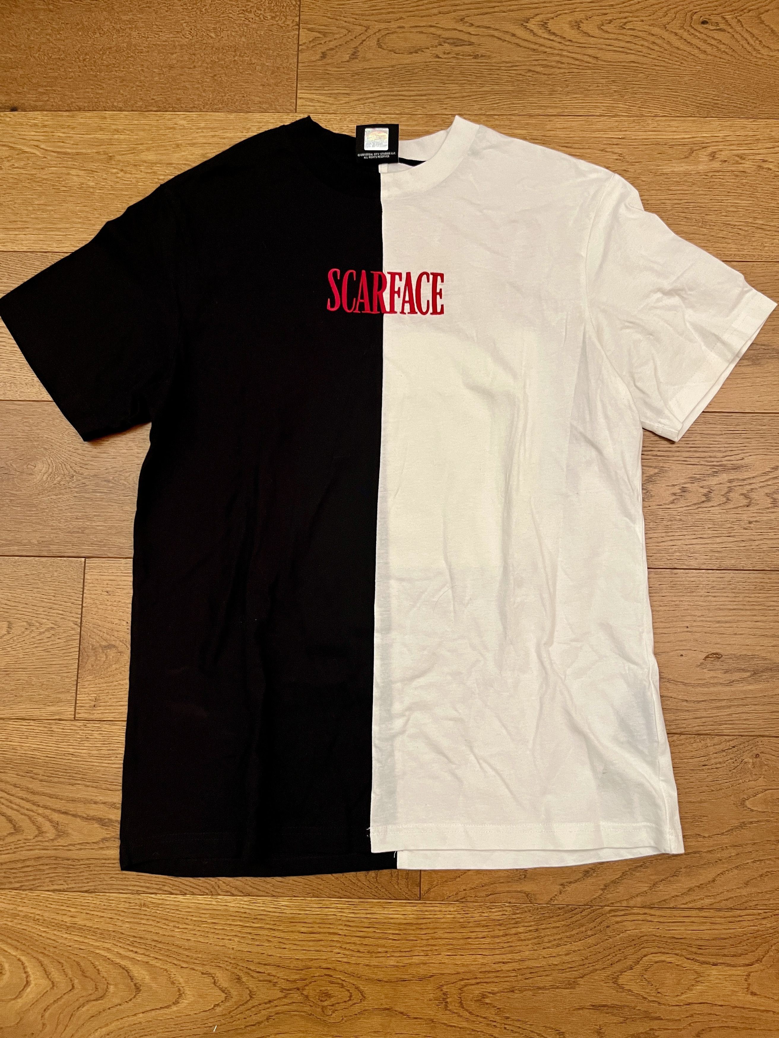 Universal Studios Scarface x Shoe Palace Split Embroidered Graphic Tee Large Size US L / EU 52-54 / 3 - 1 Thumbnail