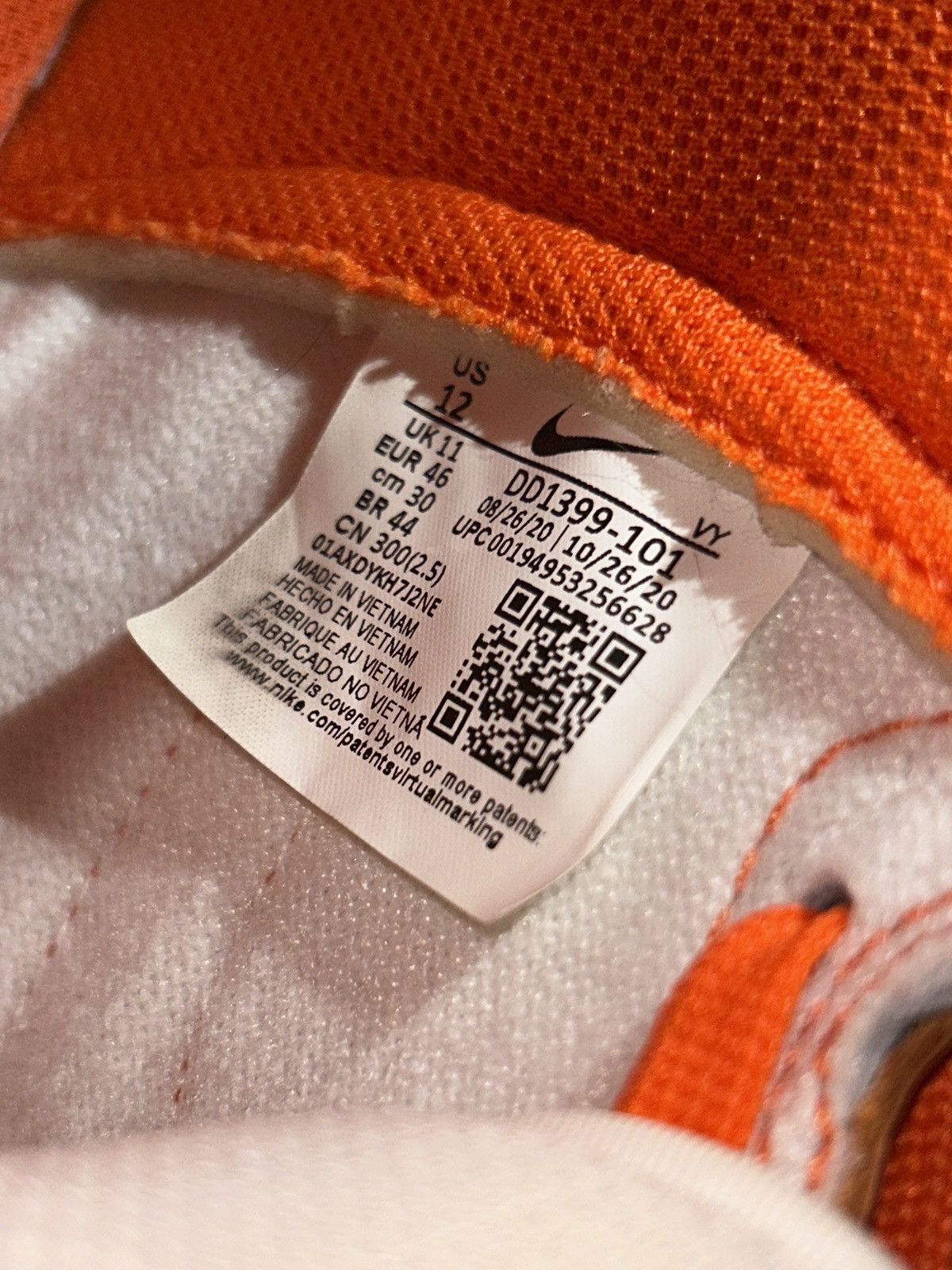 Nike NIKE DUNK HI RETRO Size US 12 / EU 45 - 4 Thumbnail