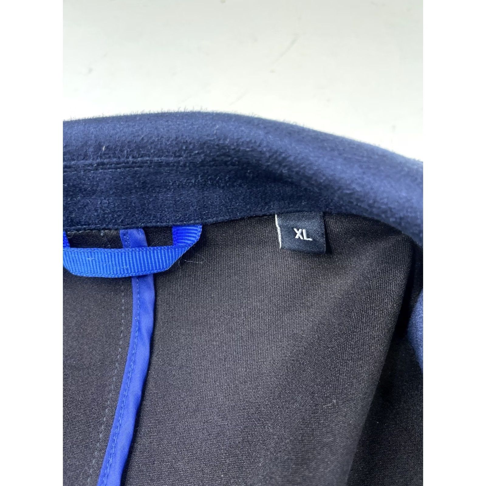 Joseph Abboud Joseph Abboud Blazer XL Blue Sport Coat Suit Jacket Single-Breasted Two-Button Notch Lapel Mens Regular Fit Vintage: No Size 46R - 3 Thumbnail