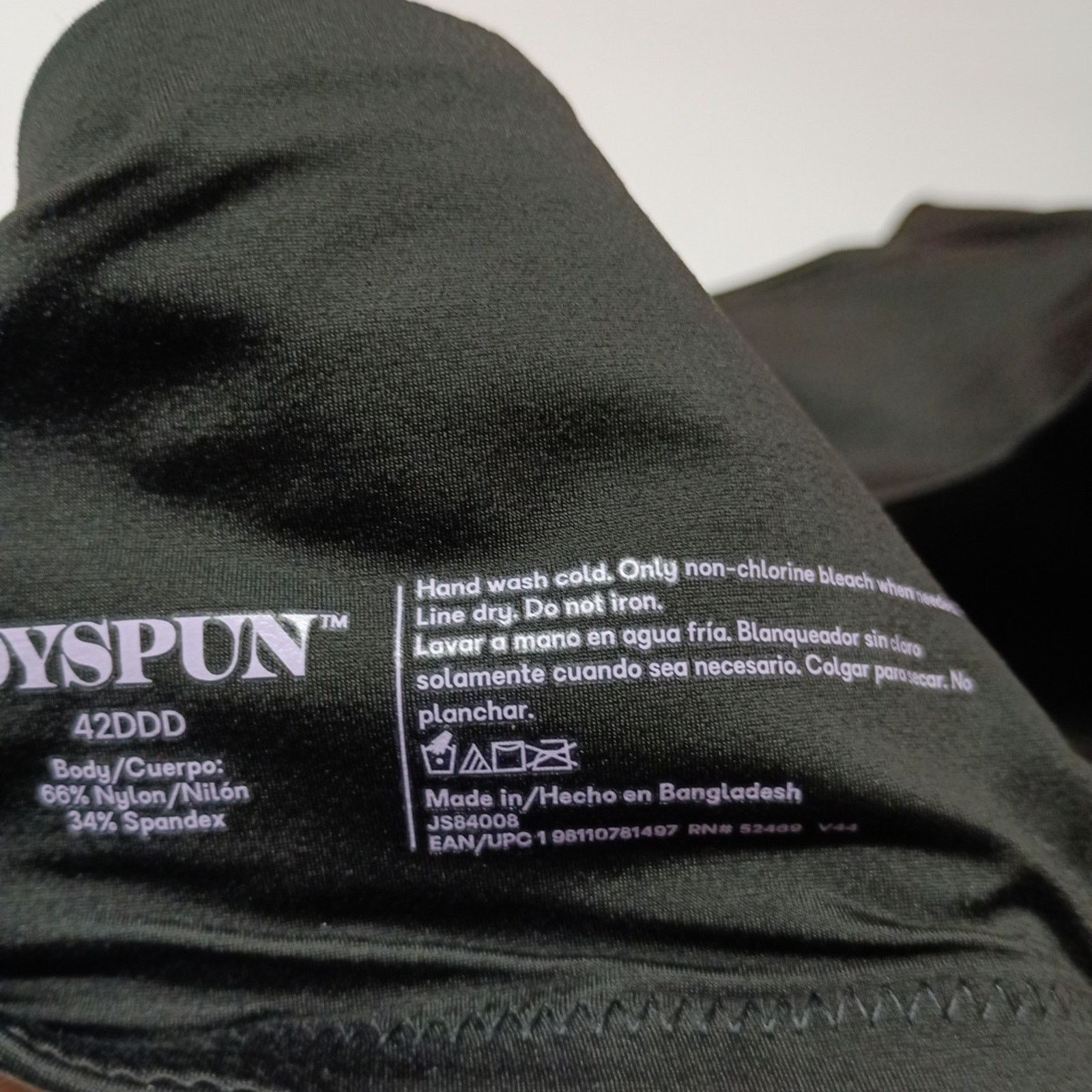 Other Joyspun Wirefree Full Coverage Bra Women's Size 42DDD Black Size ONE SIZE - 5 Thumbnail