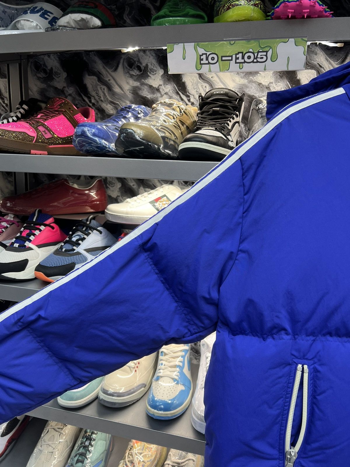 Gucci Gucci x Adidas Blue Puffer Jacket Size US M / EU 48-50 / 2 - 3 Thumbnail