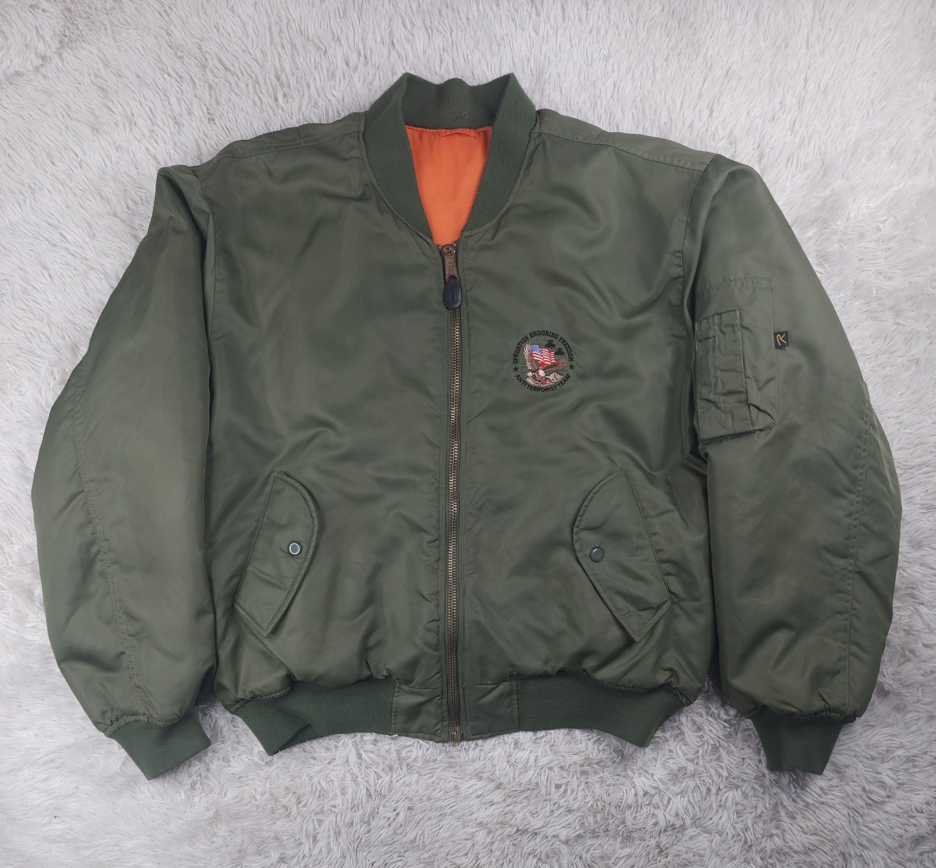 Other Vtg Operation Enduring Freedom anti terrorist team jacket Size US L / EU 52-54 / 3 - 1 Thumbnail
