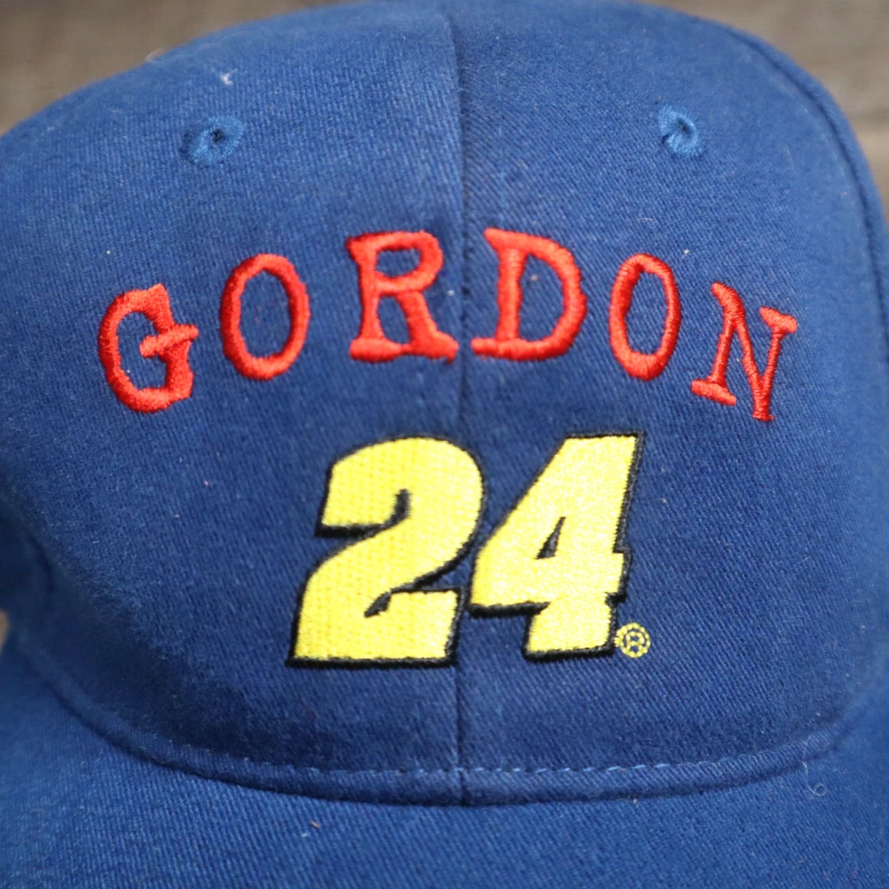 NASCAR Competitors View Baseball Cap Blue Adult Adjustable Hat Cap Size ONE SIZE - 2 Thumbnail