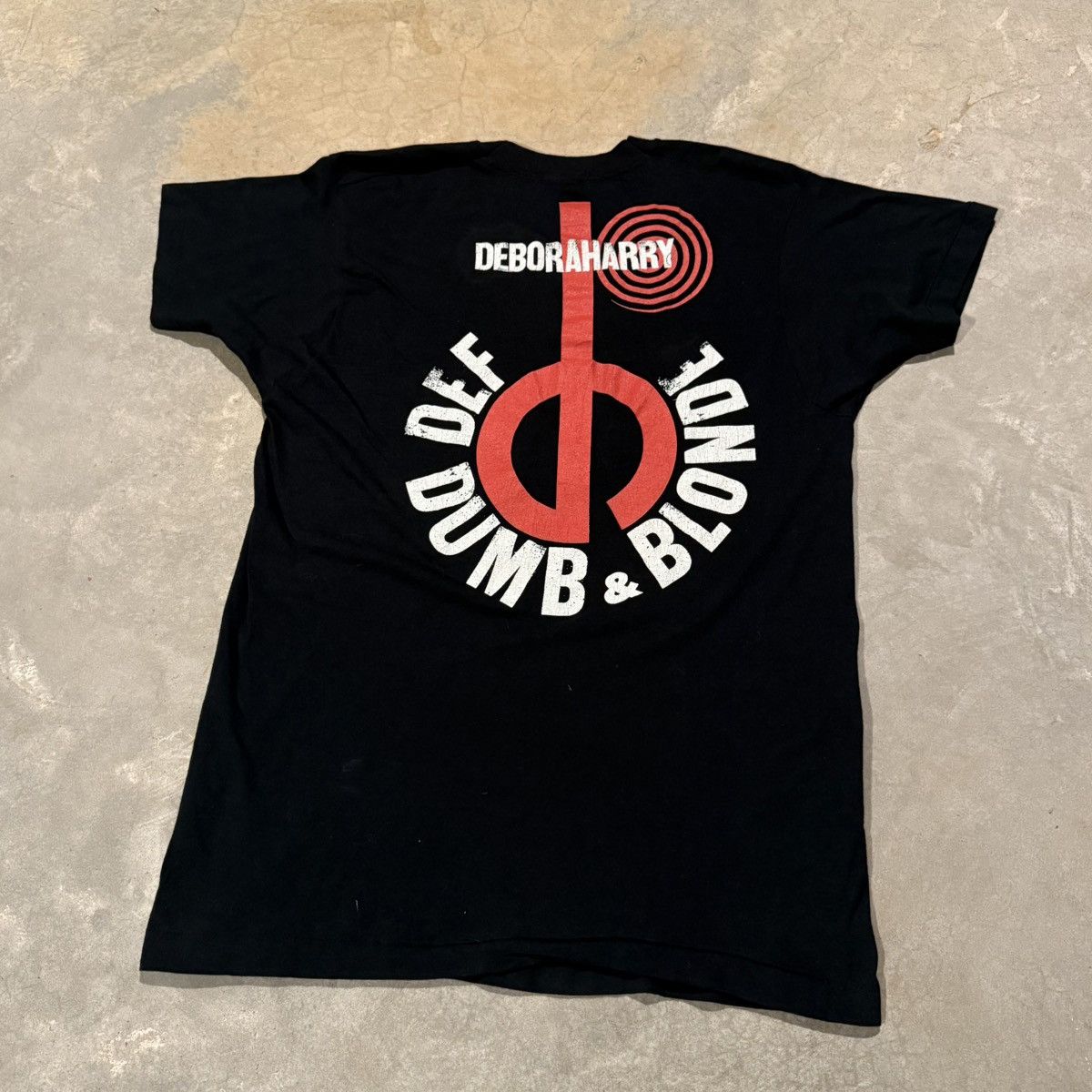 Vintage Vintage 1989 Deborah Harry Def Dumb & Blonde Faded Tour Tee Size US L / EU 52-54 / 3 - 7 Thumbnail