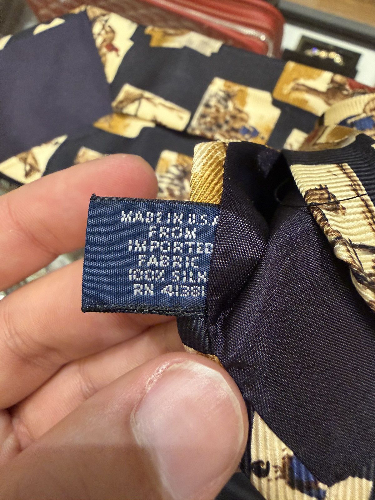 Polo Ralph Lauren Vintage Polo Ralph Lauren Silk Tie Size ONE SIZE - 5 Thumbnail