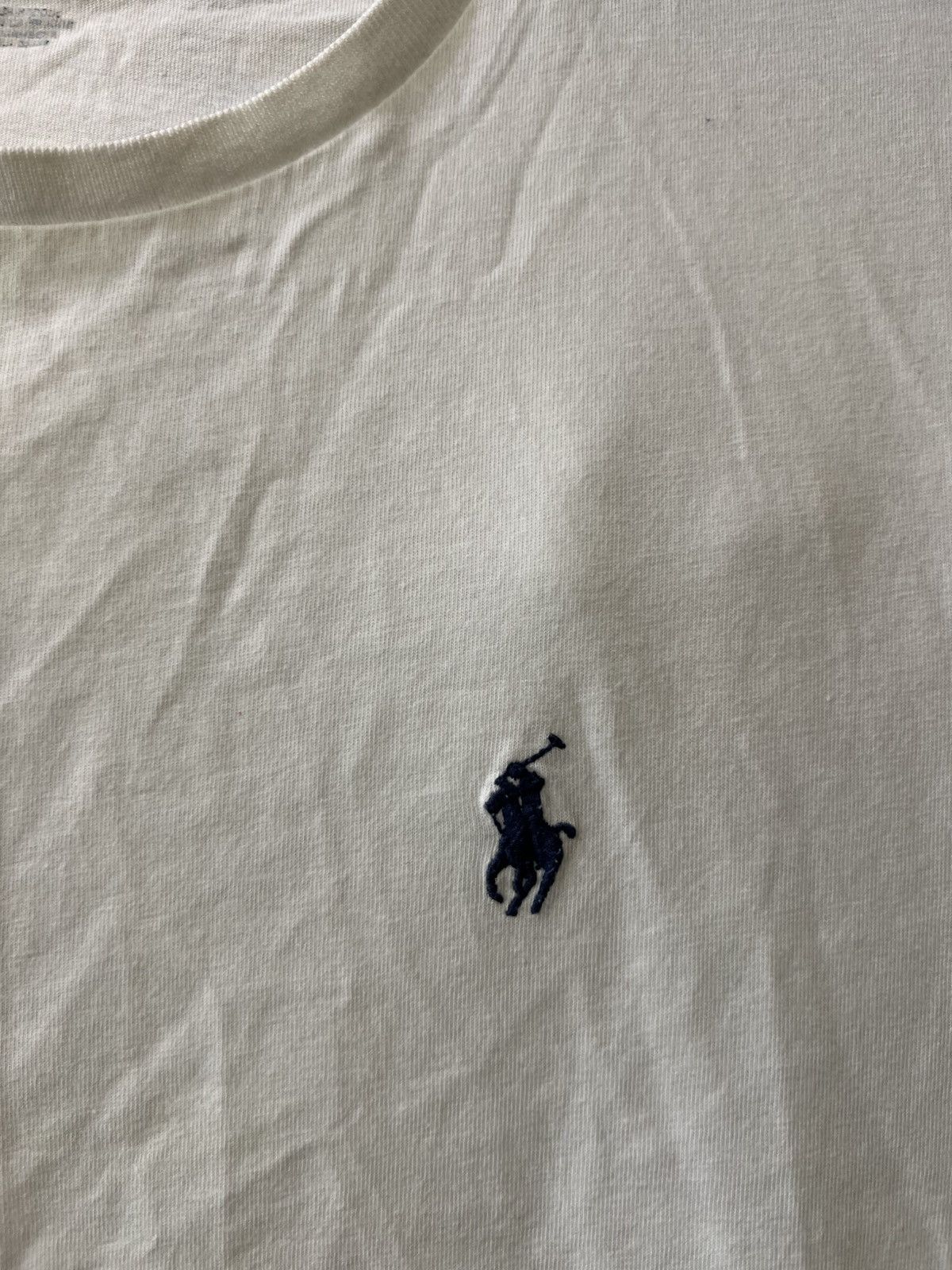 Polo Ralph Lauren SNOW WHITE POLO PALPH LAUREN SMALL HORSE EMBOIDERED T SHIRT Size US S / EU 44-46 / 1 - 4 Thumbnail