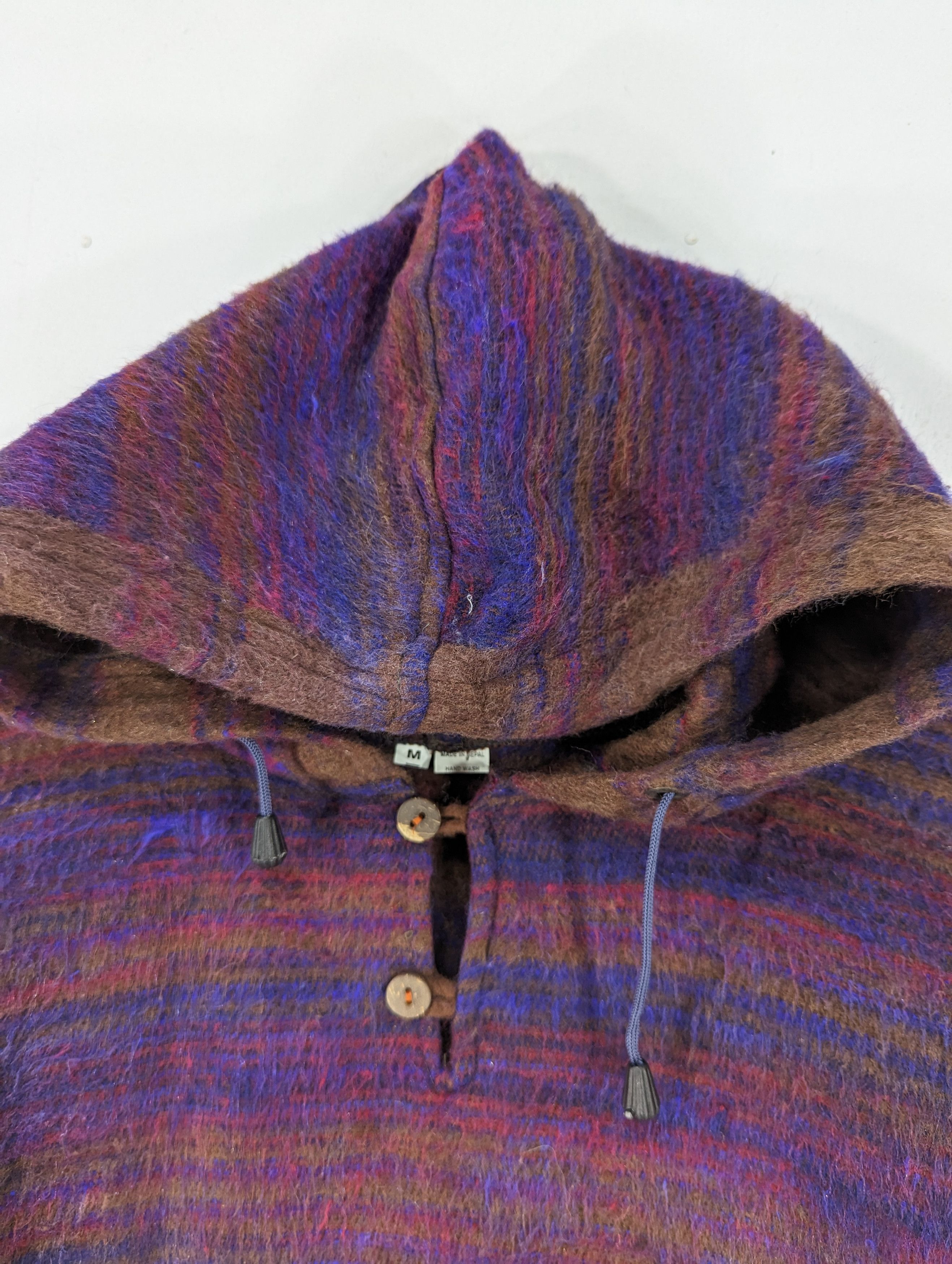 Japanese Brand 🔥RARE🔥Vintage Unbrand Wool Hooded Jacket Size US M / EU 48-50 / 2 - 4 Thumbnail