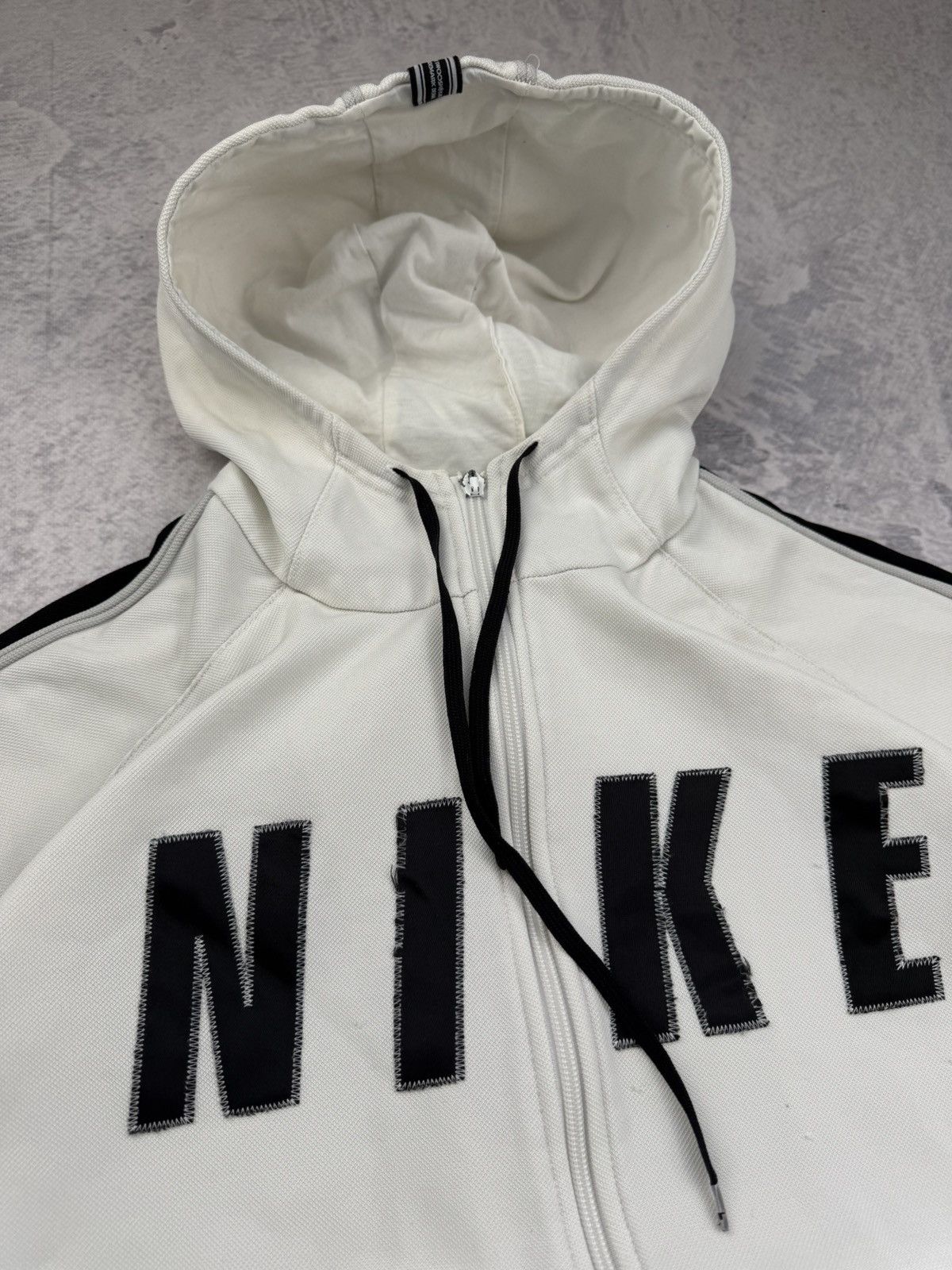 Nike × Vintage NIKE VINTAGE CENTER LOGO OVERSIZE BOXY ZIP HOODIE Size US L / EU 52-54 / 3 - 6 Thumbnail