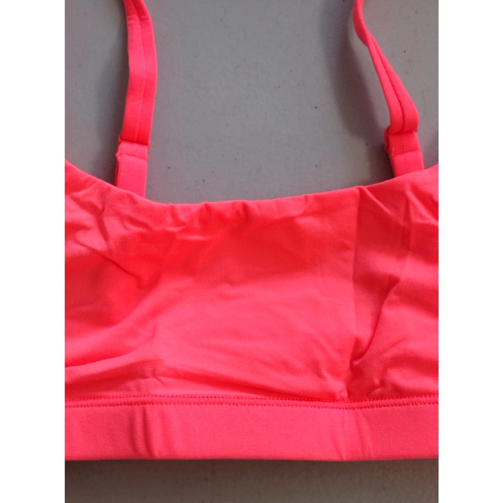 SKIMS SKIMS Bralette Shirt Women XS Nectarine Fits Everybody Scoop Neck Bralette Bra XXS 2XS Size ONE SIZE - 3 Thumbnail