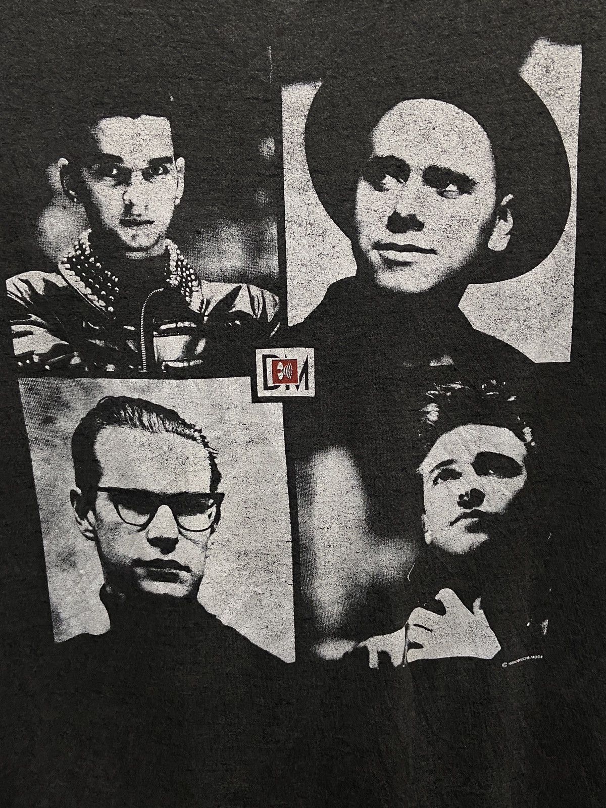 Band Tees Vintage 1988s Depeche Mode Alternative tour Rock Band TShirt Size US M / EU 48-50 / 2 - 4 Thumbnail