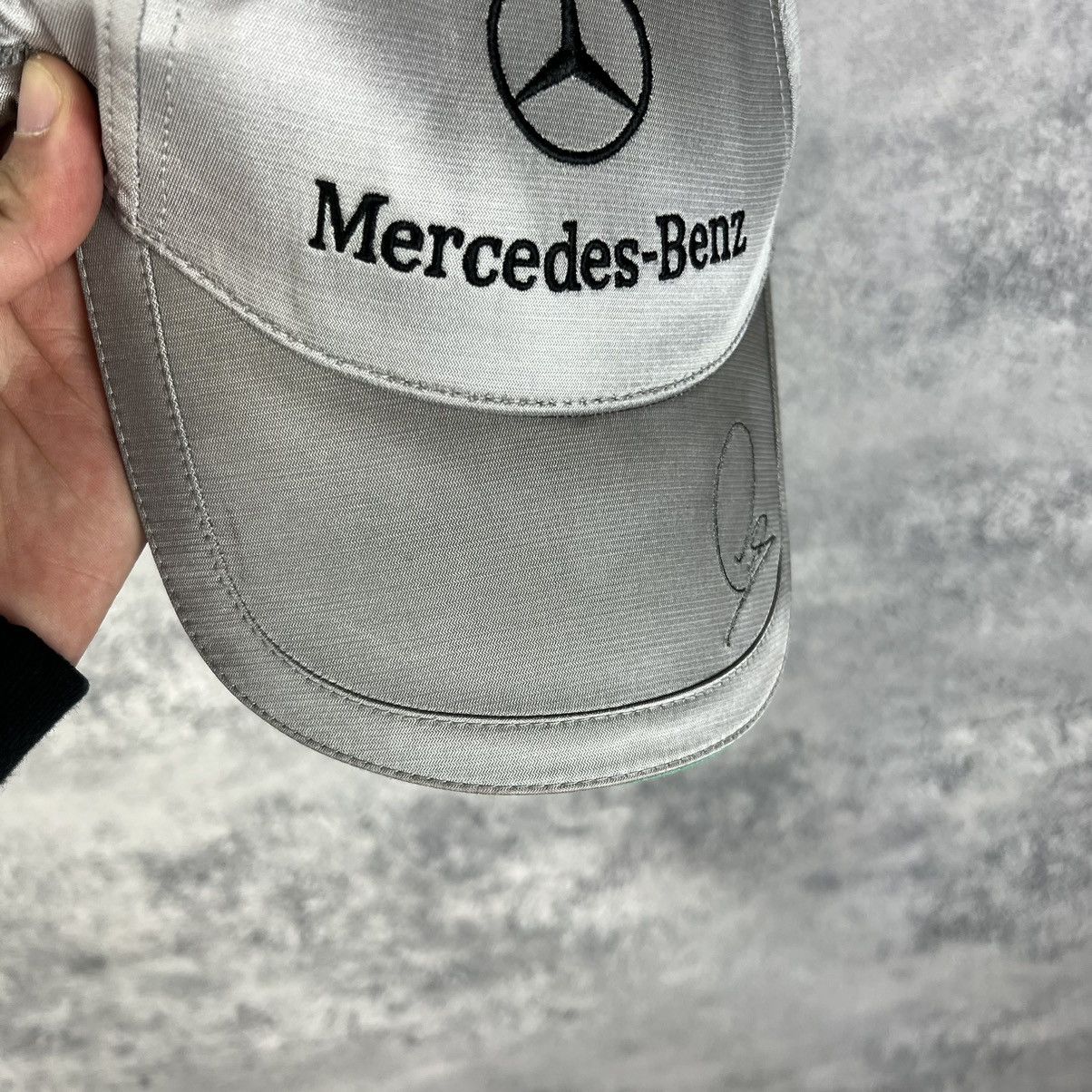 Mercedes-Benz Puma Mercedes Benz Lewis Hamilton Vintage Cap Men's Size ONE SIZE - 10 Thumbnail