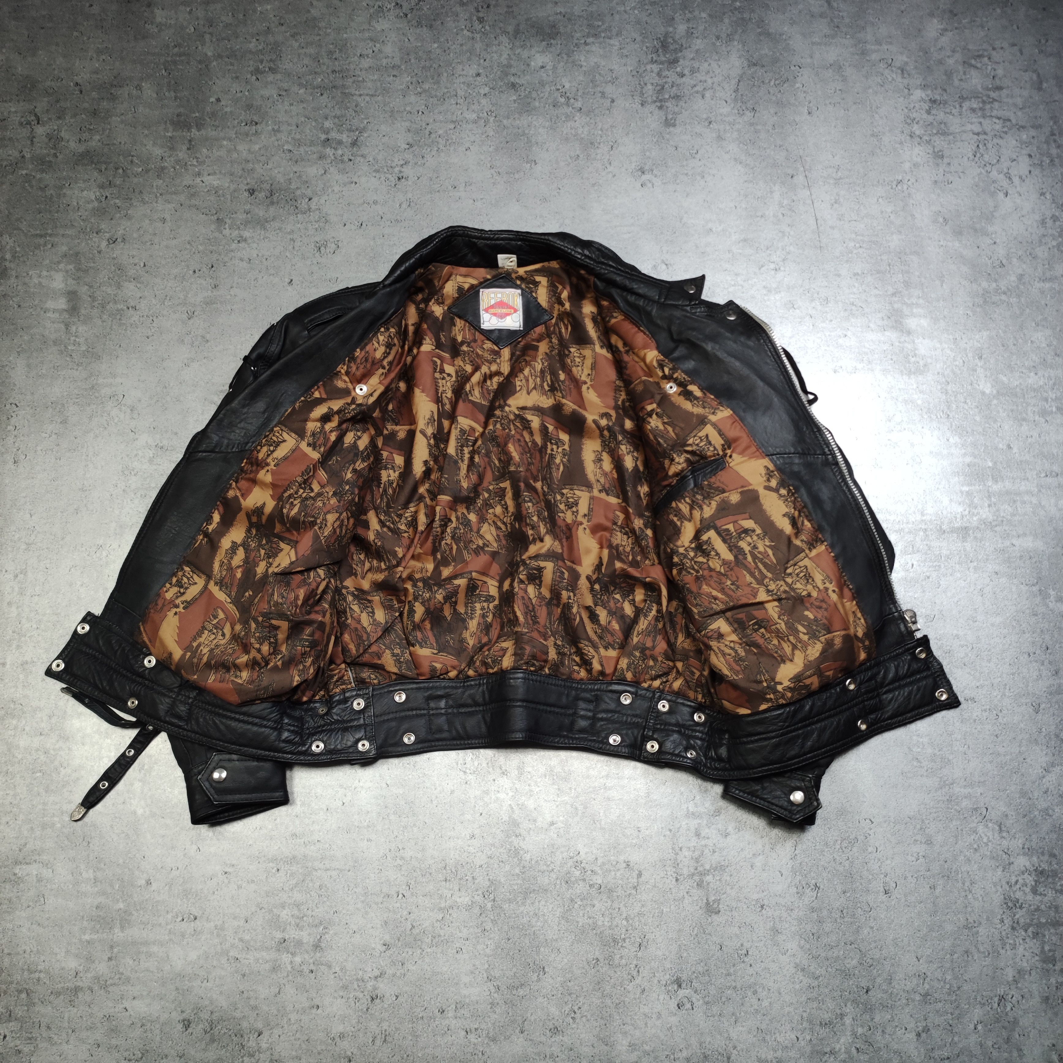Reebok × USA Olympics × Vintage 1/1 Barcelona Olimpic Games 1992 Reebok Leather Jacket Size US M / EU 48-50 / 2 - 8 Thumbnail