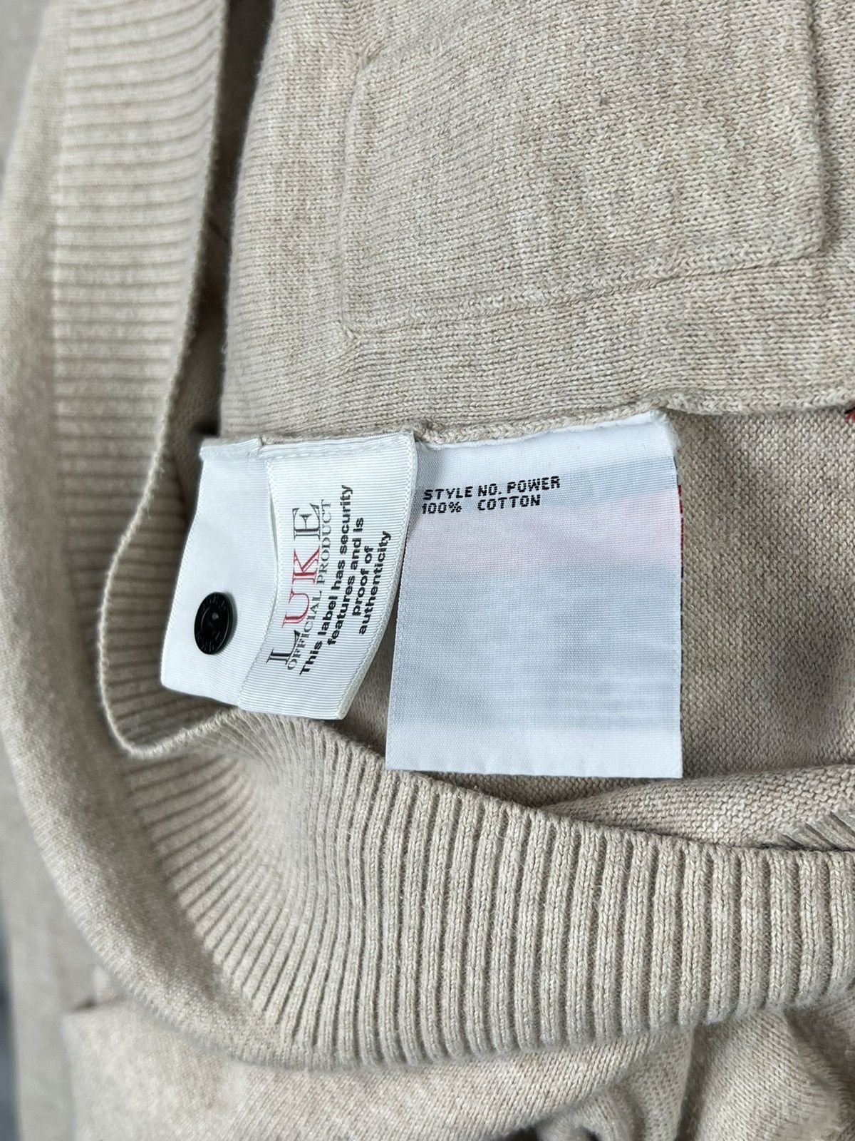 Vintage Luke Knit Sweater Size M Size US M / EU 48-50 / 2 - 7 Thumbnail