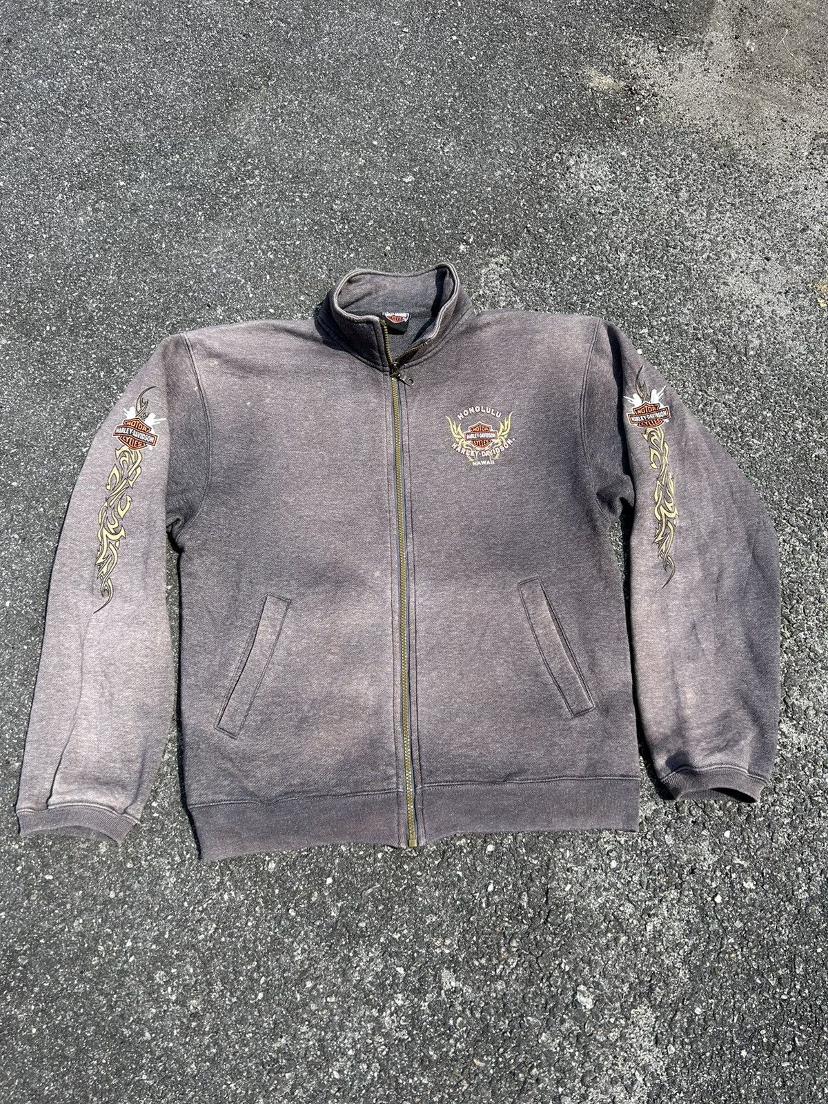 Harley Davidson 💥HARLEY DAVIDSON HONOLULU HAWAII SWETER Size US M / EU 48-50 / 2 - 1 Thumbnail