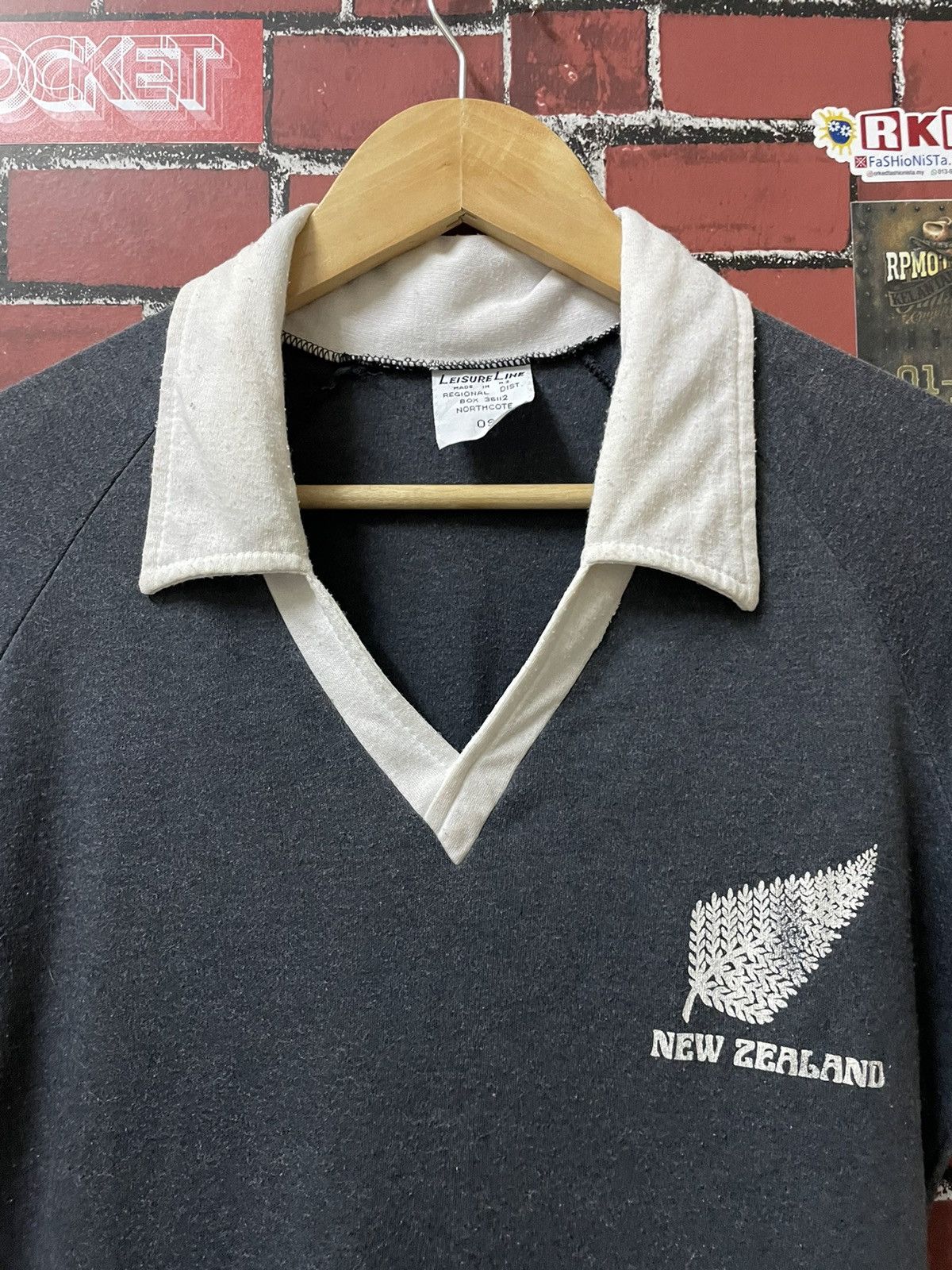 Canterbury of New Zealand VINTAGE NEW ZEALAND ALL BLACK 80/90s Size US M / EU 48-50 / 2 - 3 Thumbnail