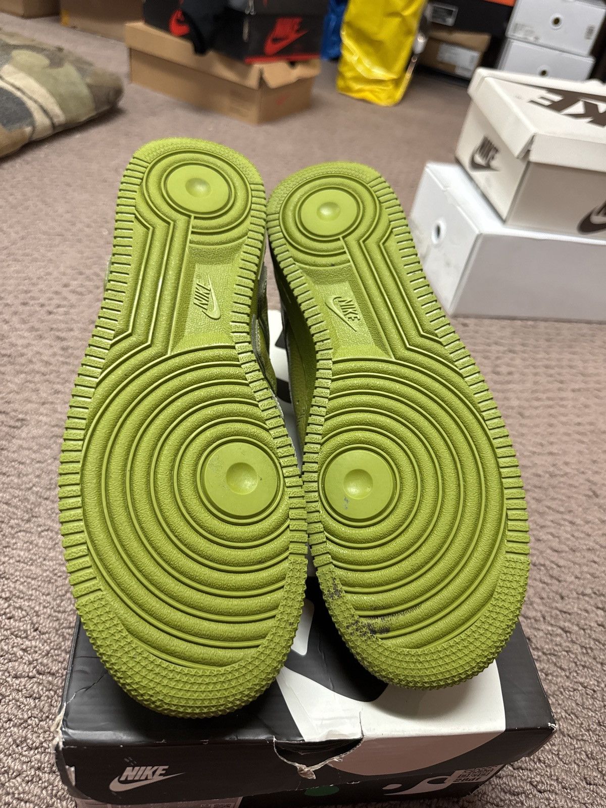 Cactus Plant Flea Market × Nike CPFM Nike Air Force 1 Moss Size US 10 / EU 43 - 7 Thumbnail