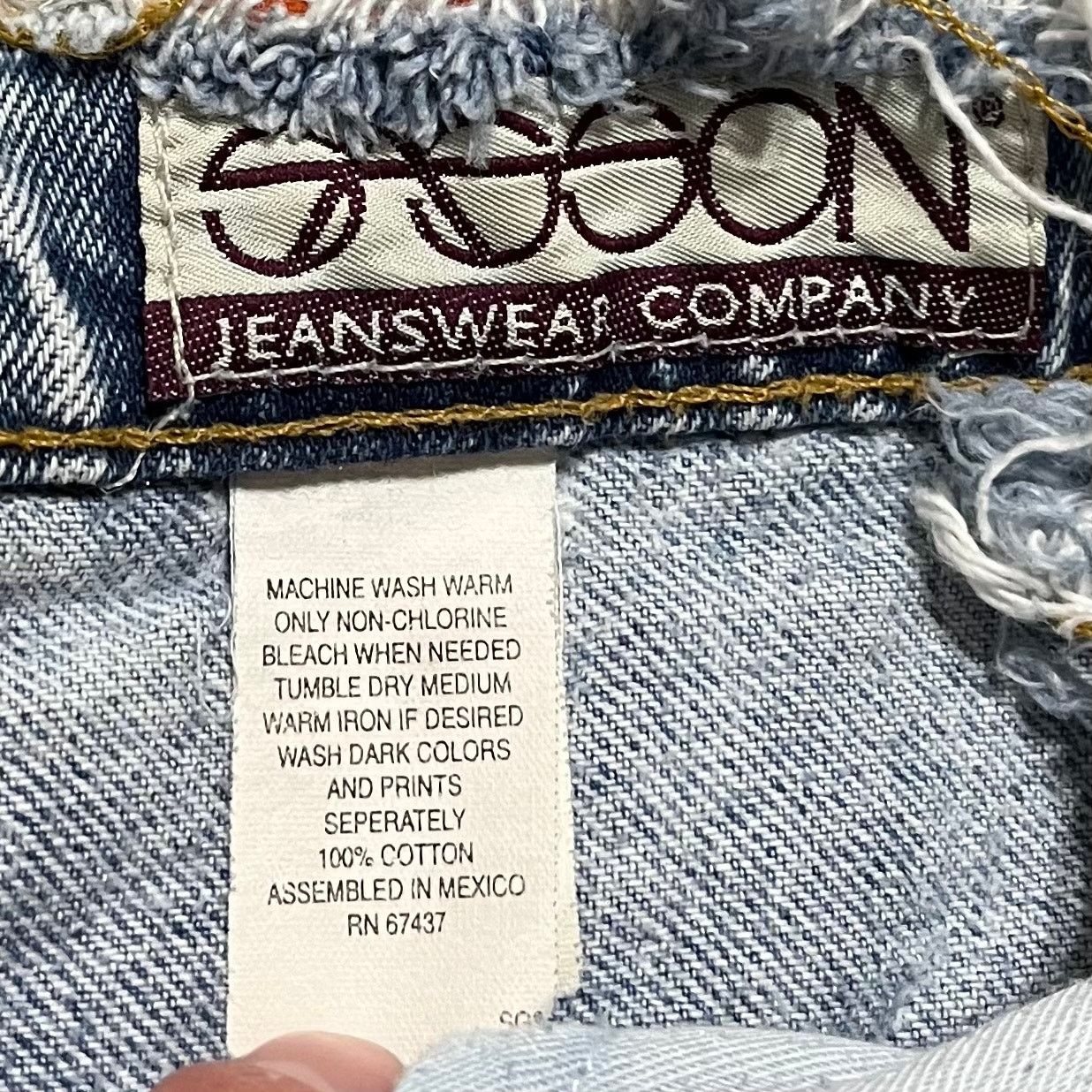 Other Vintage Sasson Women’s Distressed Ripped Washed Jeans 26Wx31 Size US 26 / EU 42 - 4 Thumbnail