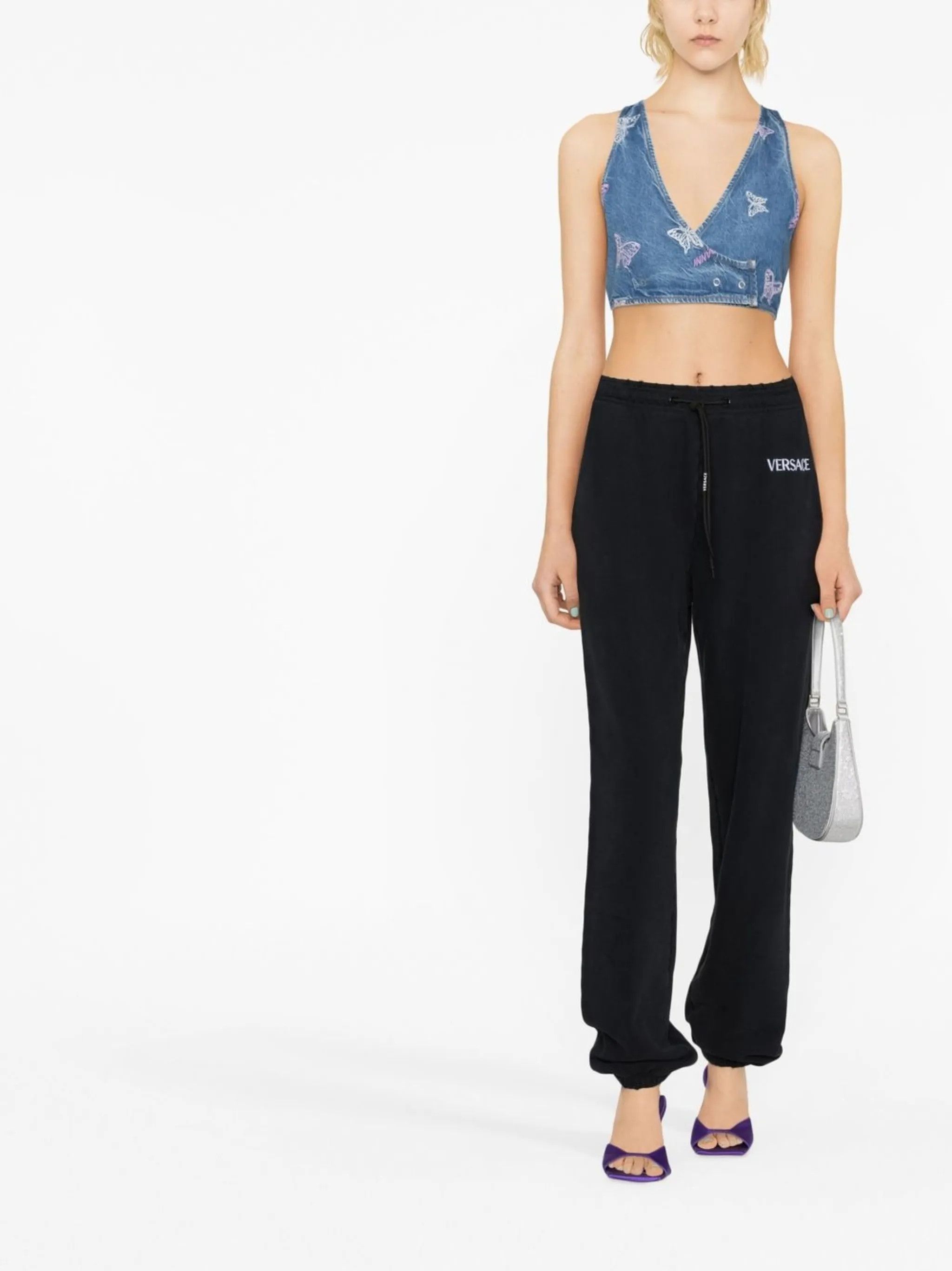 Versace o1y0226 Jogger in Black Size 27" / US 4 / IT 40 - 4 Thumbnail