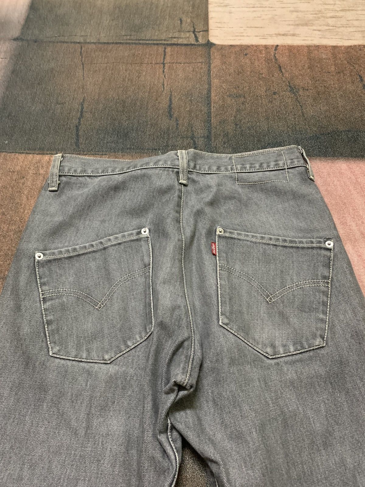 Levi's Vintage Clothing vintage levis engineered twist 90s washed denim Size US 30 / EU 46 - 10 Thumbnail