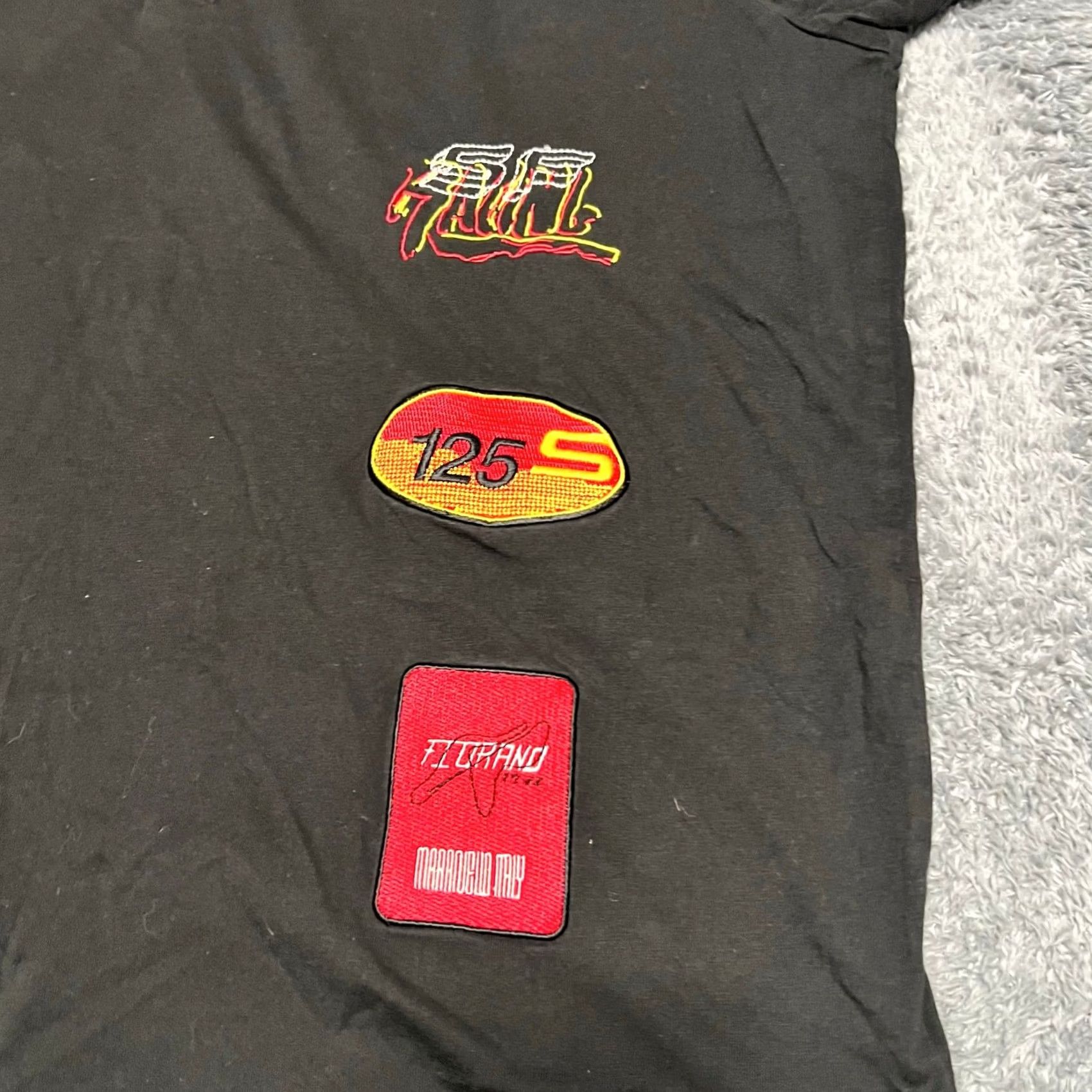 Puma Puma SF Scuderia Ferrari Street Polo Shirt Mens Large Black Racing Size US L / EU 52-54 / 3 - 2 Thumbnail