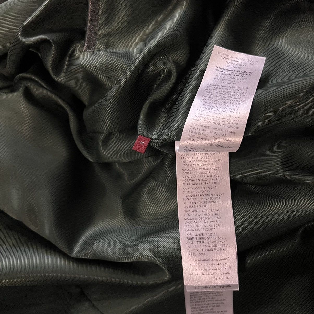 Gucci Gucci Leather Jacket in Medium Size US M / EU 48-50 / 2 - 7 Thumbnail