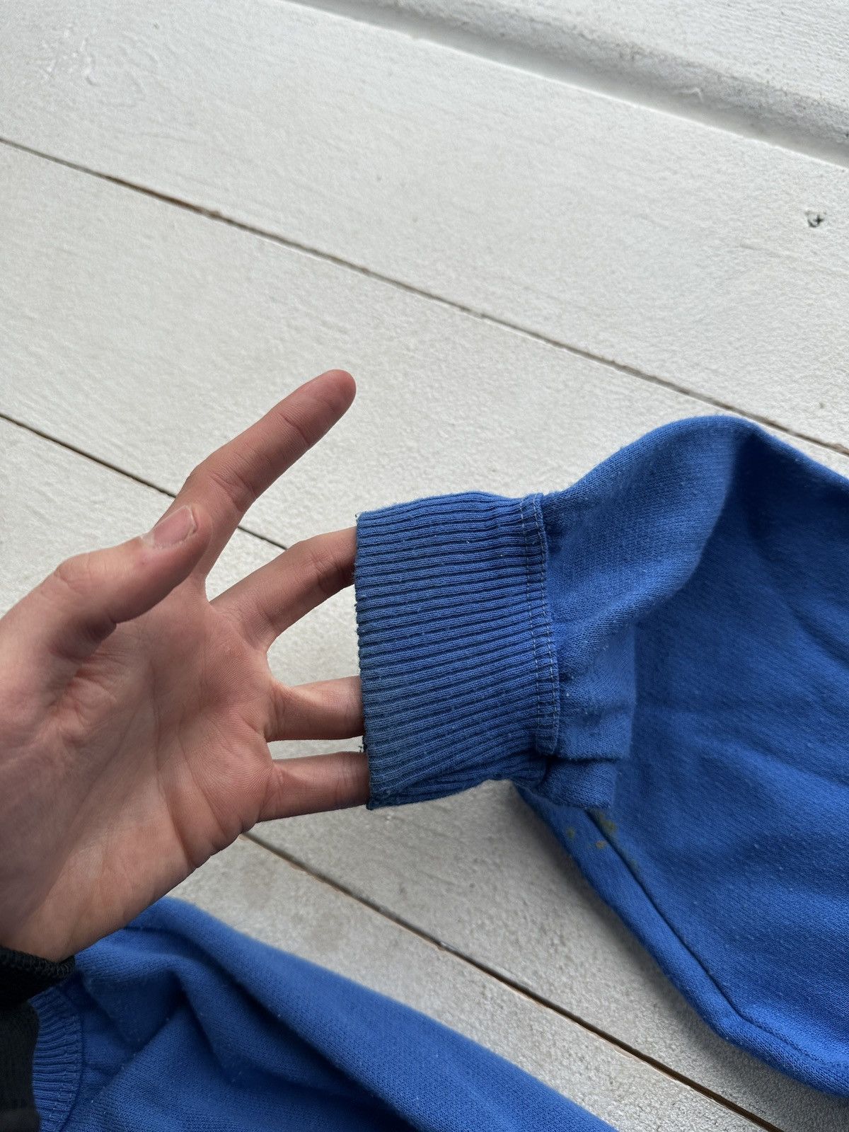 Vintage 🚨 YACHT CLUB BLUE VNTG SALLING BOATING RARE BIG LOGO Size US XL / EU 56 / 4 - 9 Thumbnail