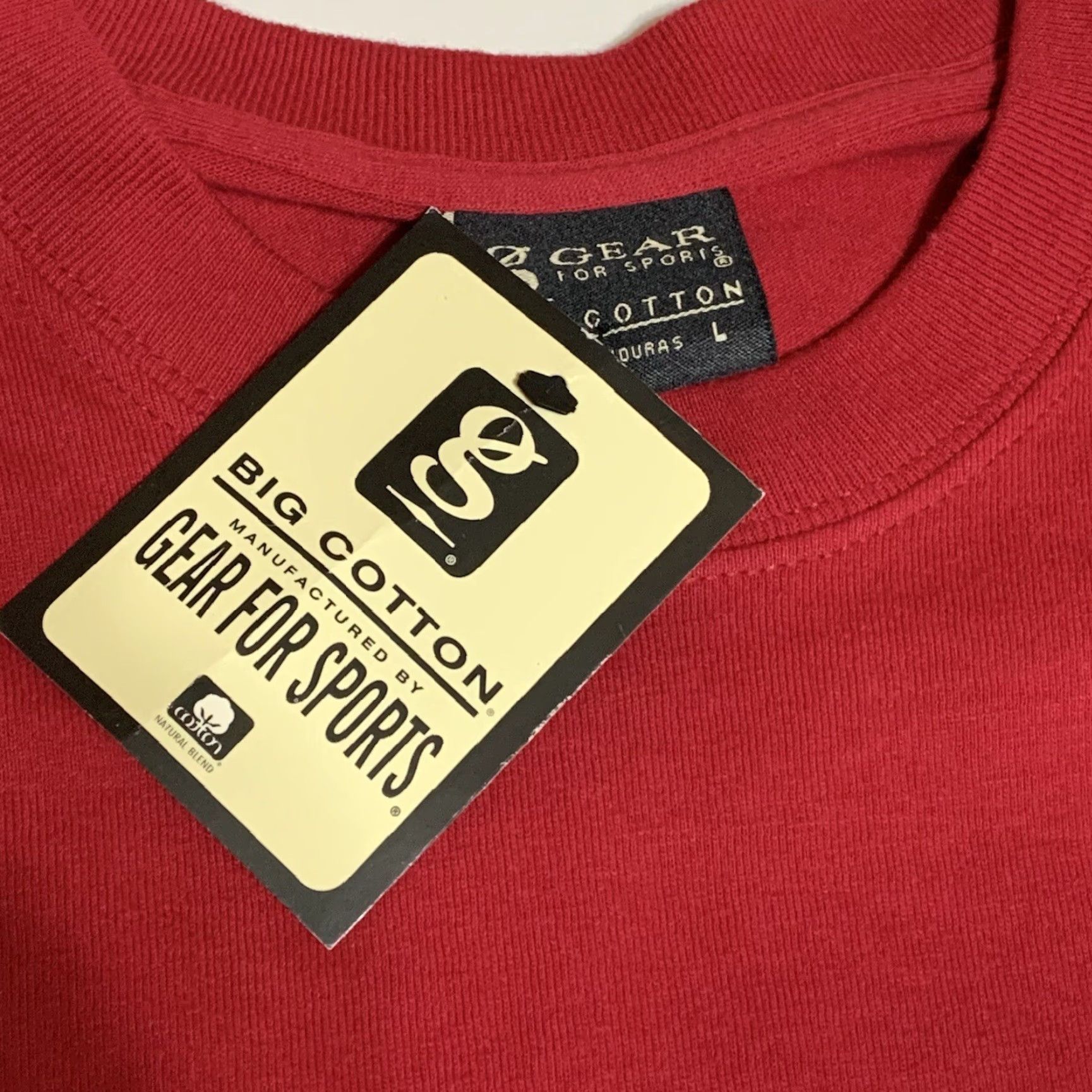 Vintage Gear For Sports Carnival Fantasy The Fun Ship Red Graphic T Shirt L Men Crew Neck Short Sleeve NWT Ship Cruise Theme Size US L / EU 52-54 / 3 - 7 Thumbnail